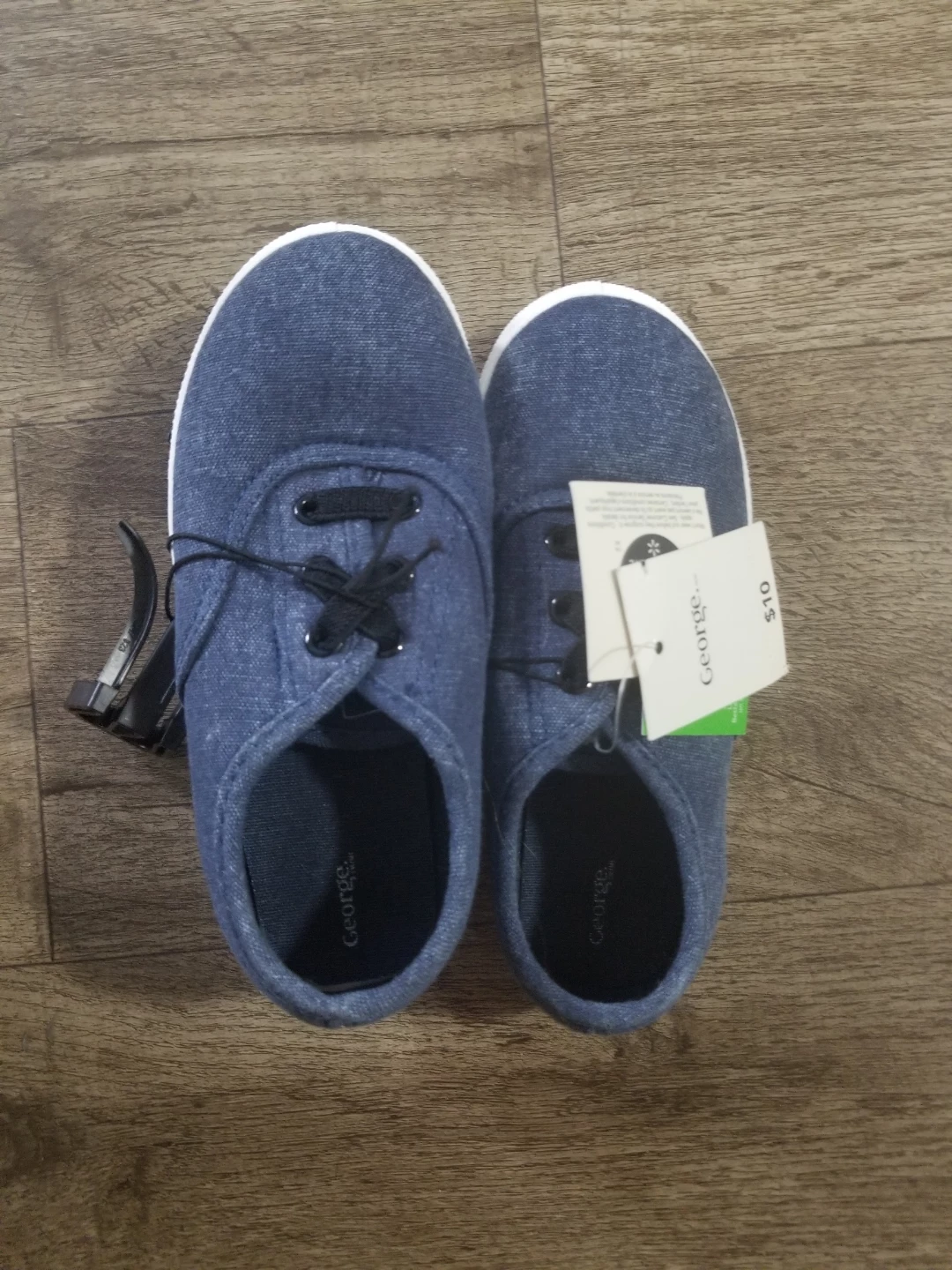 George Denim Blue Sneakers - Size 10