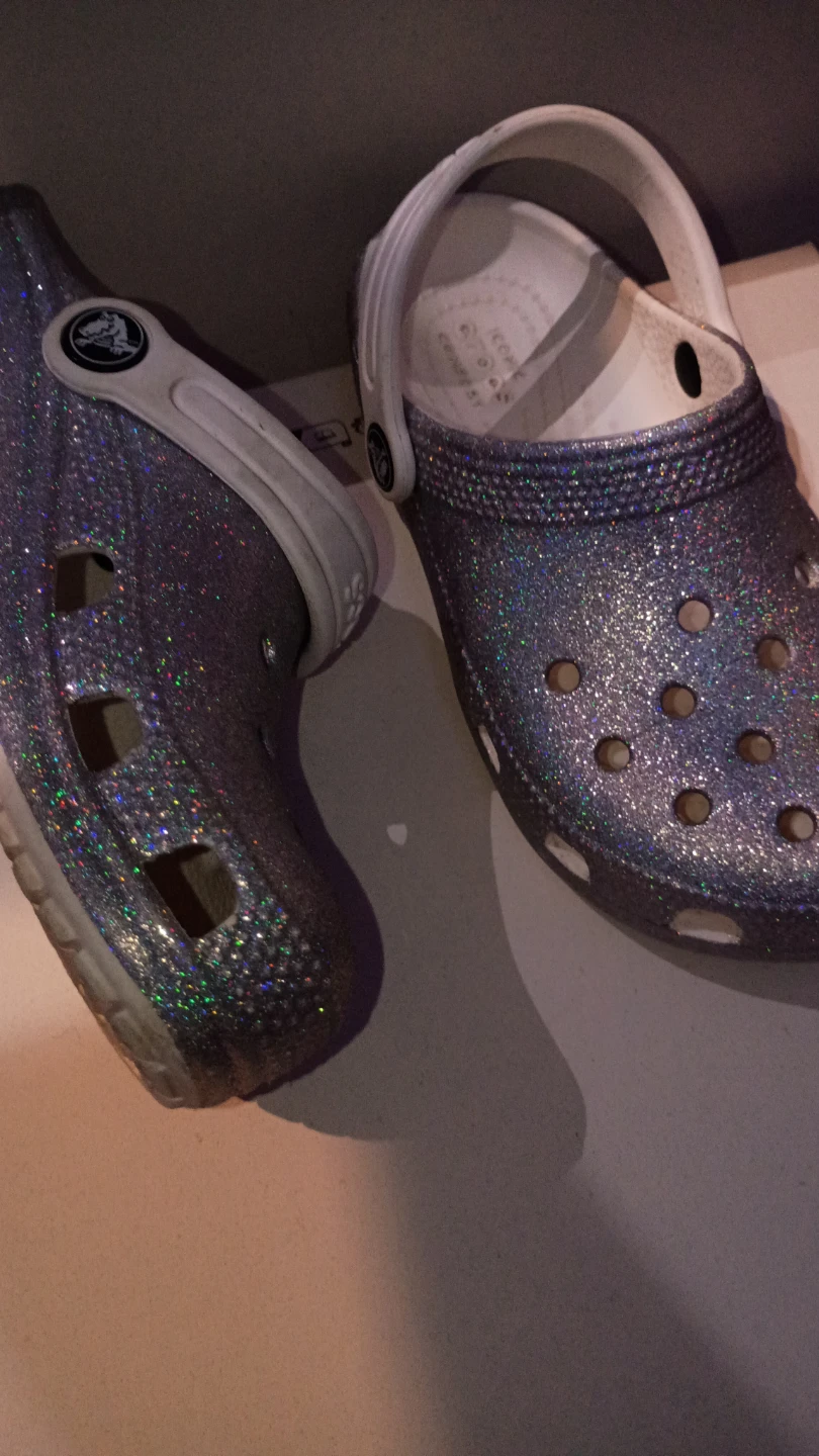 Glitter Crocs - Size Youth 1 - photo 3