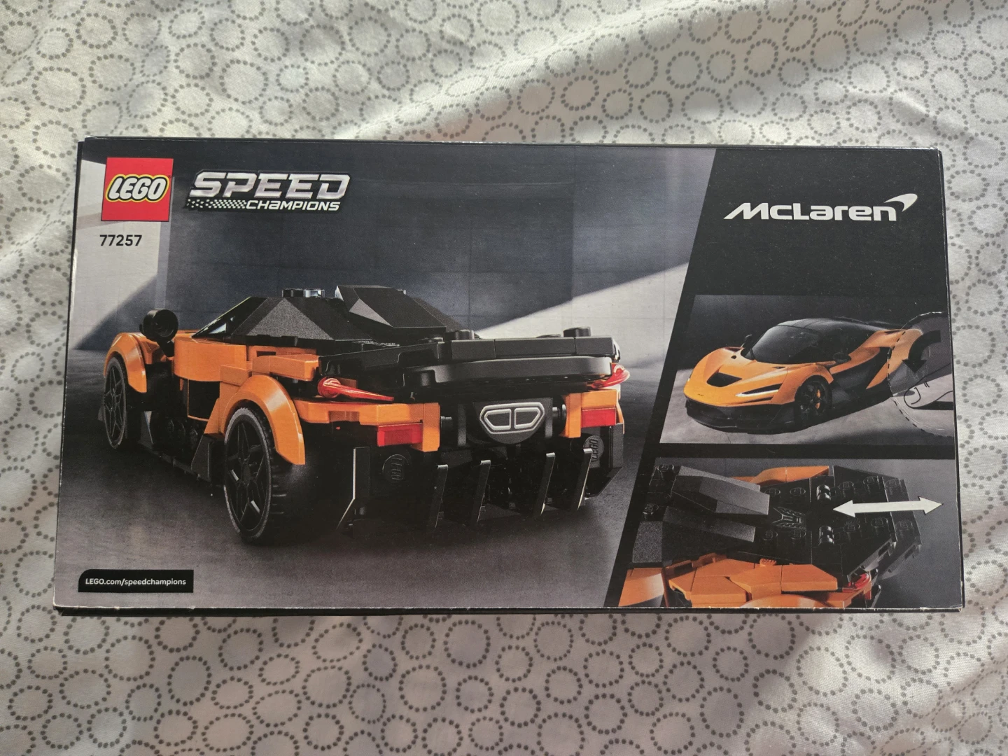 LEGO Speed Champions McLaren W1 Building Set 77257 - photo 2