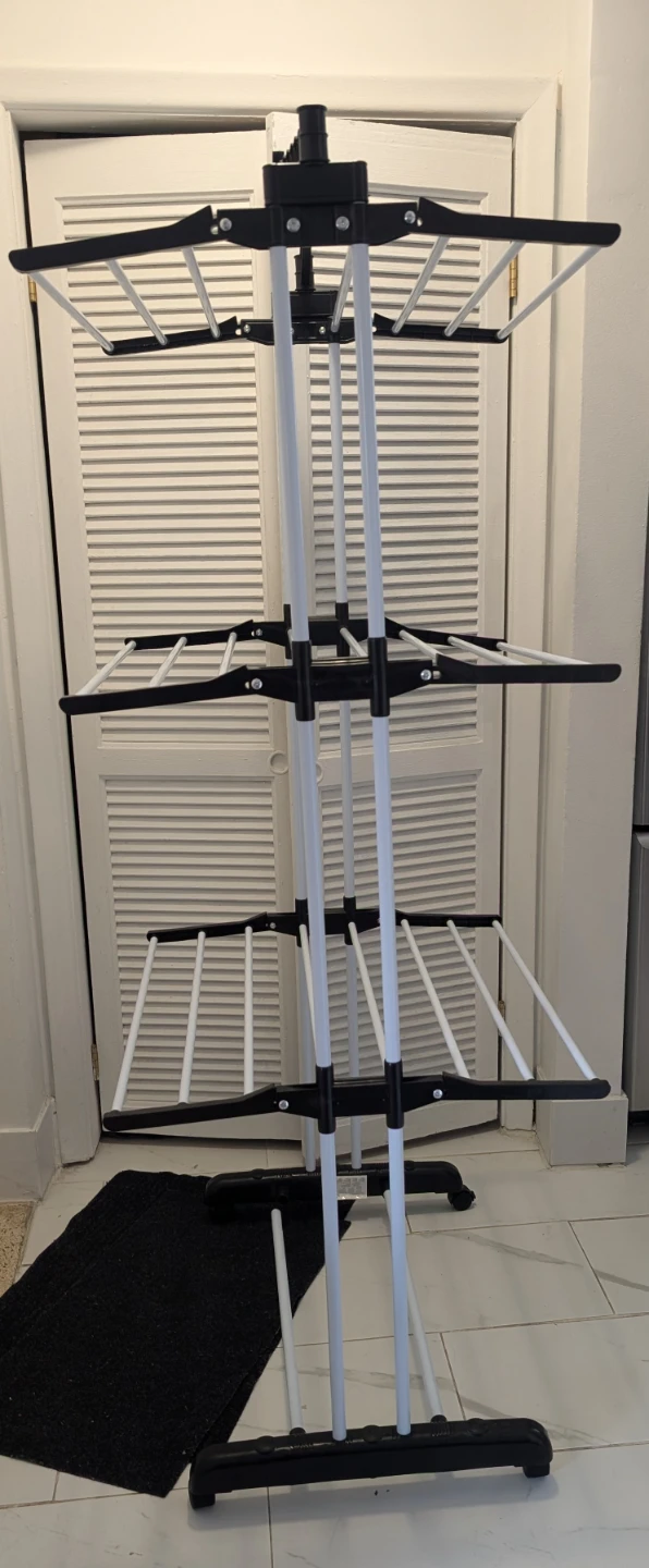 Multi-Tier Drying Rack with Wheels