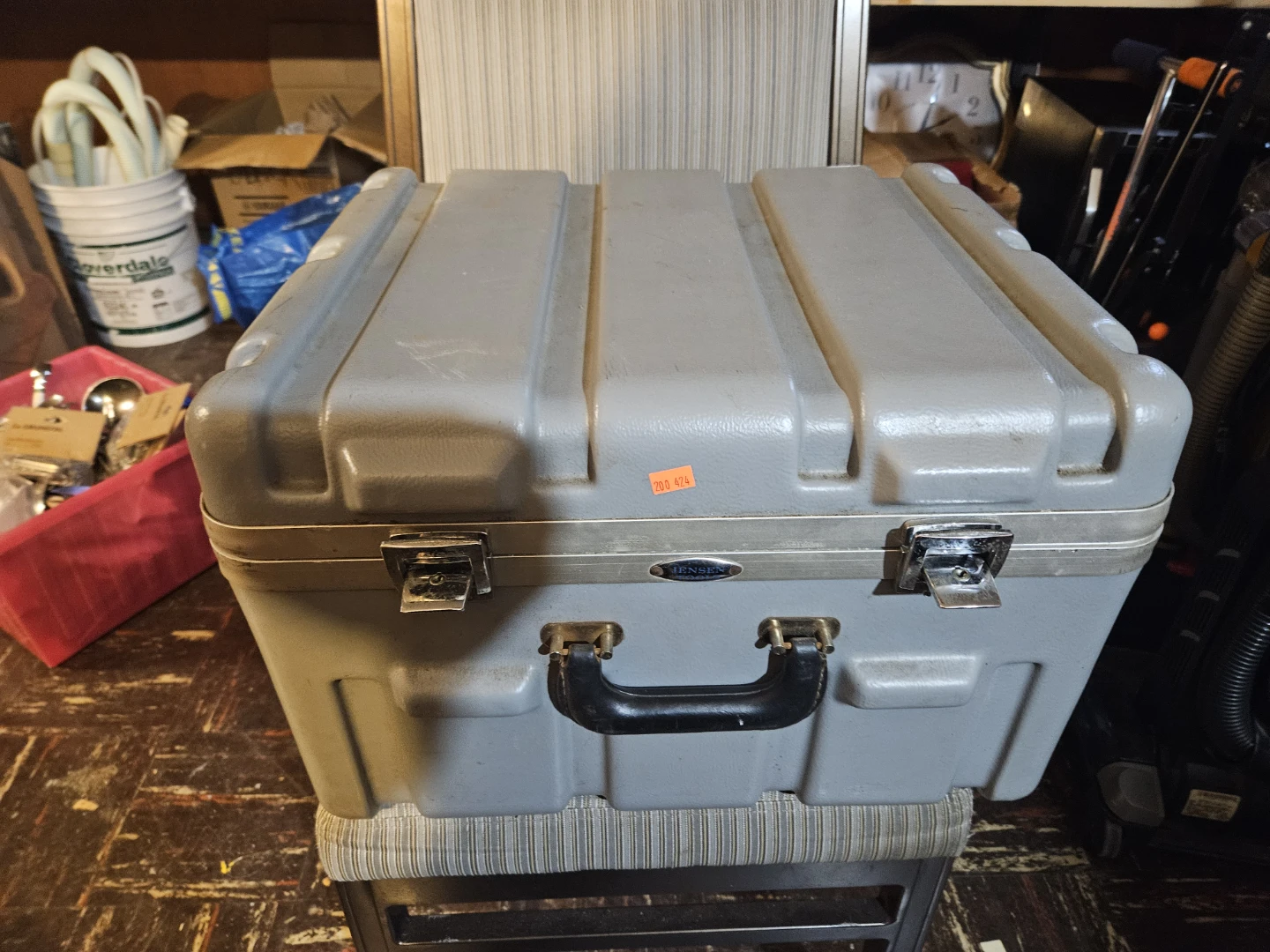 Grey Hard Case with Handle - photo 2