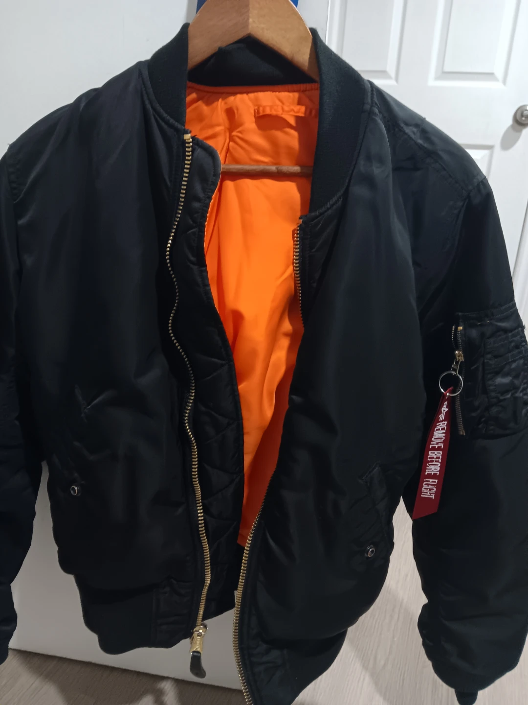 Alpha Industries MA-1 Bomber Jacket - Black