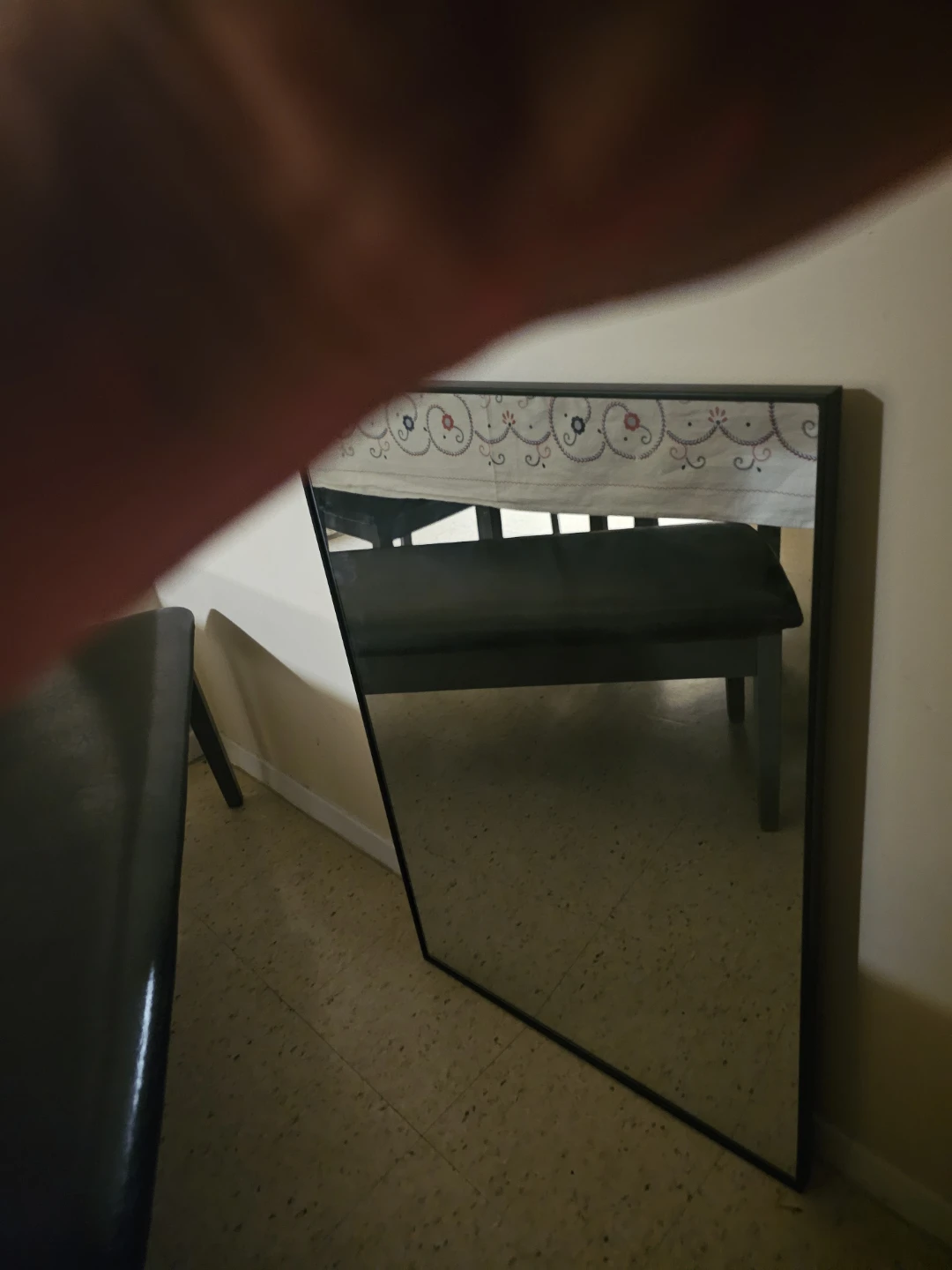 Black Framed Mirror