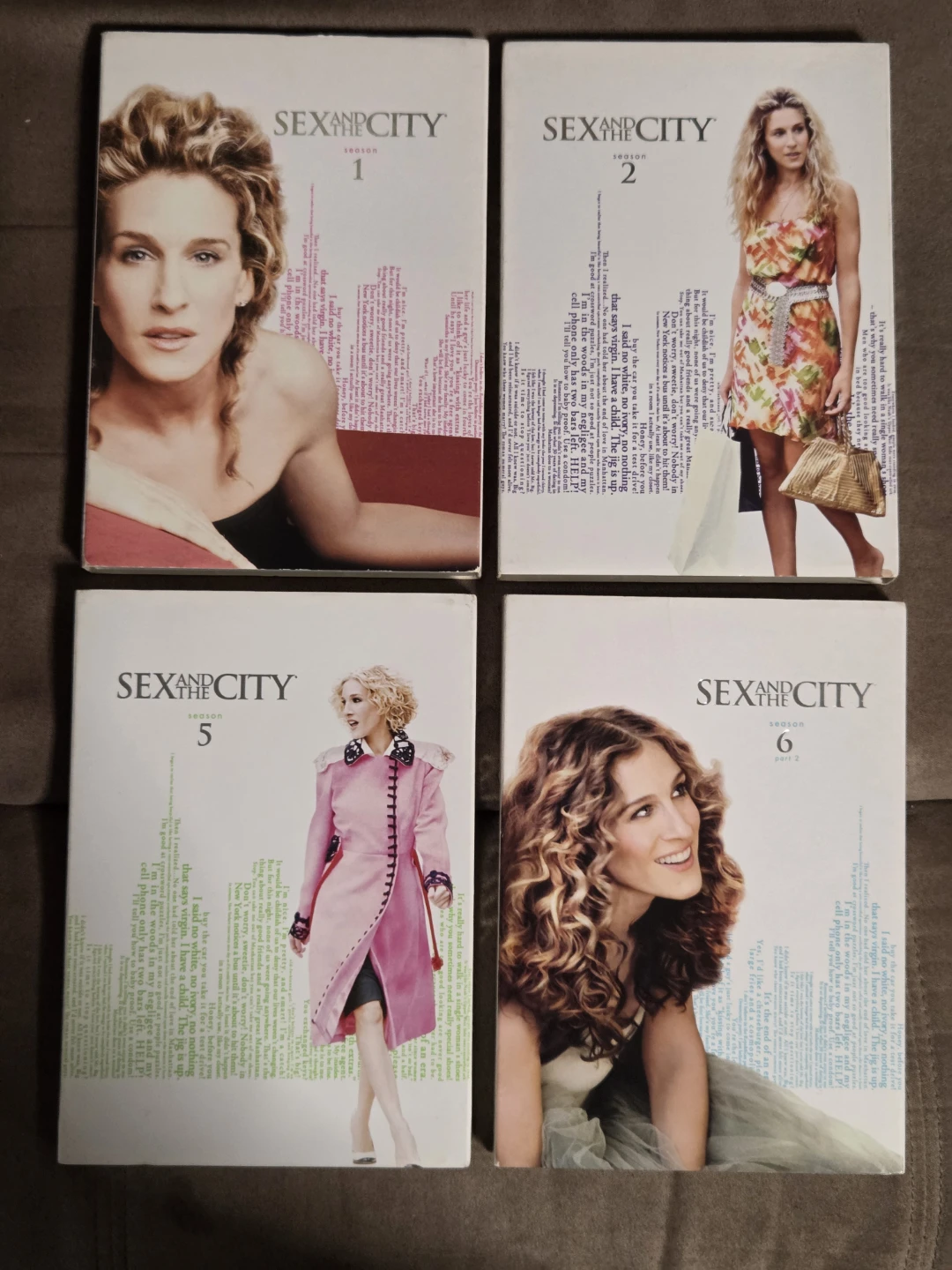 Sex and the City Seasons 1, 2, 5, 6 DVD Box Set