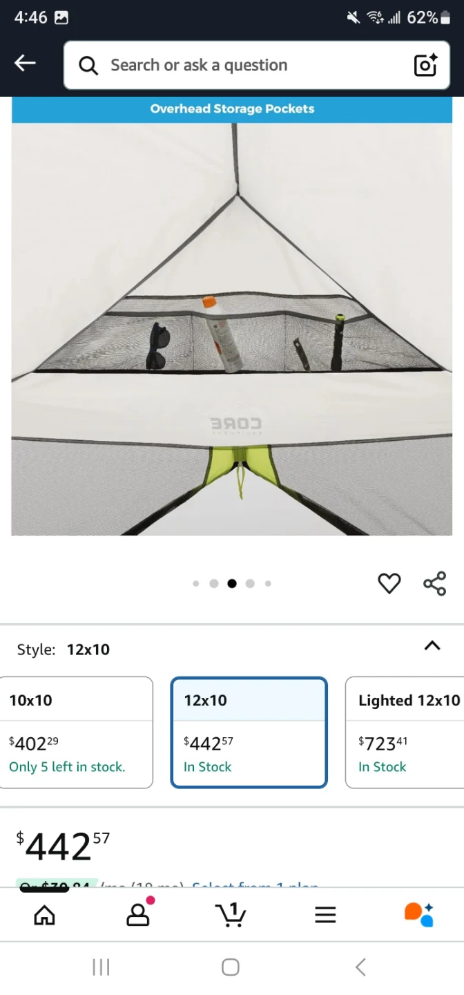CORE 12x10 Screen House Tent - photo 3