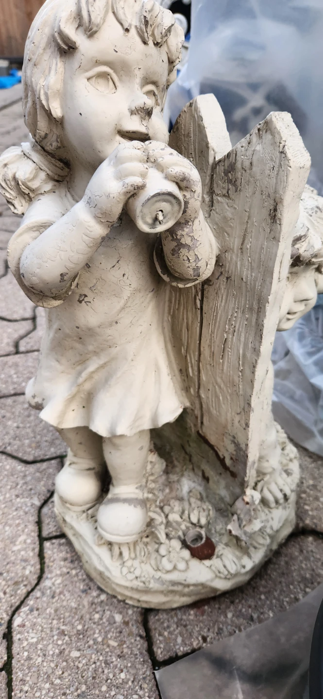 Cherub Garden Statue