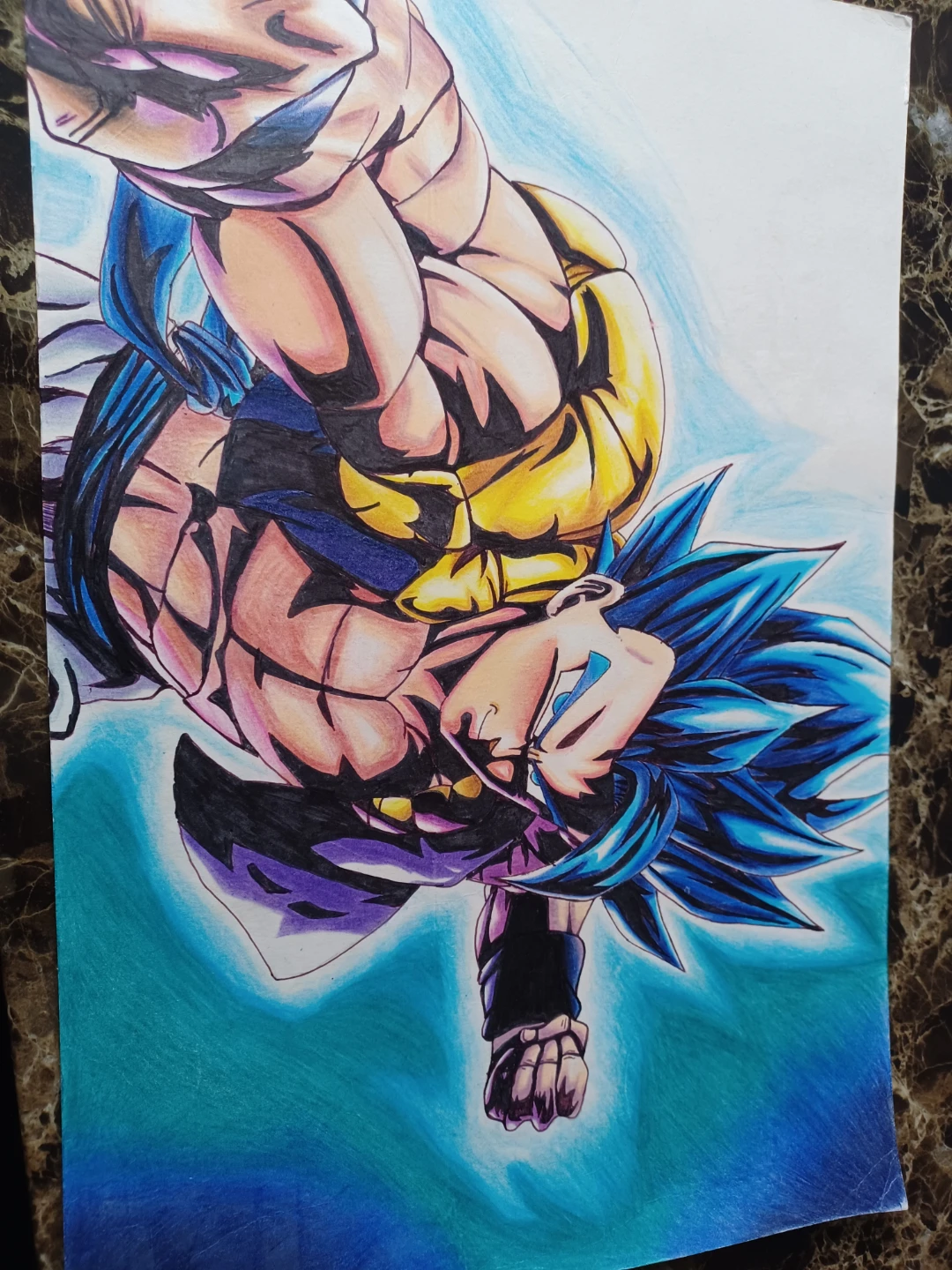 Dragon Ball Z Goku Super Saiyan Blue Drawing