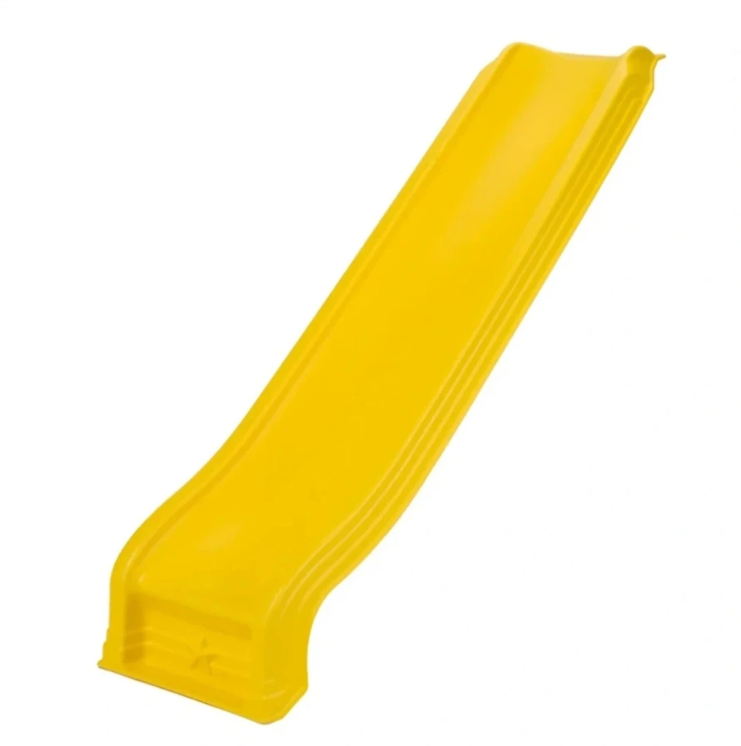Yellow Plastic Playground Slide - photo 2
