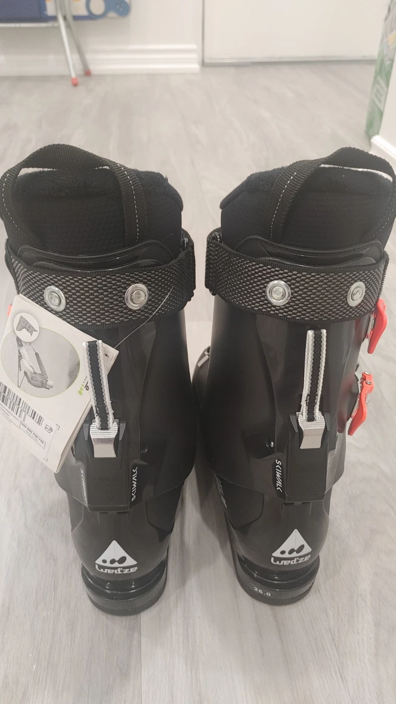 Brand New Wedze Black Ski Boots Size 26.0 - photo 2