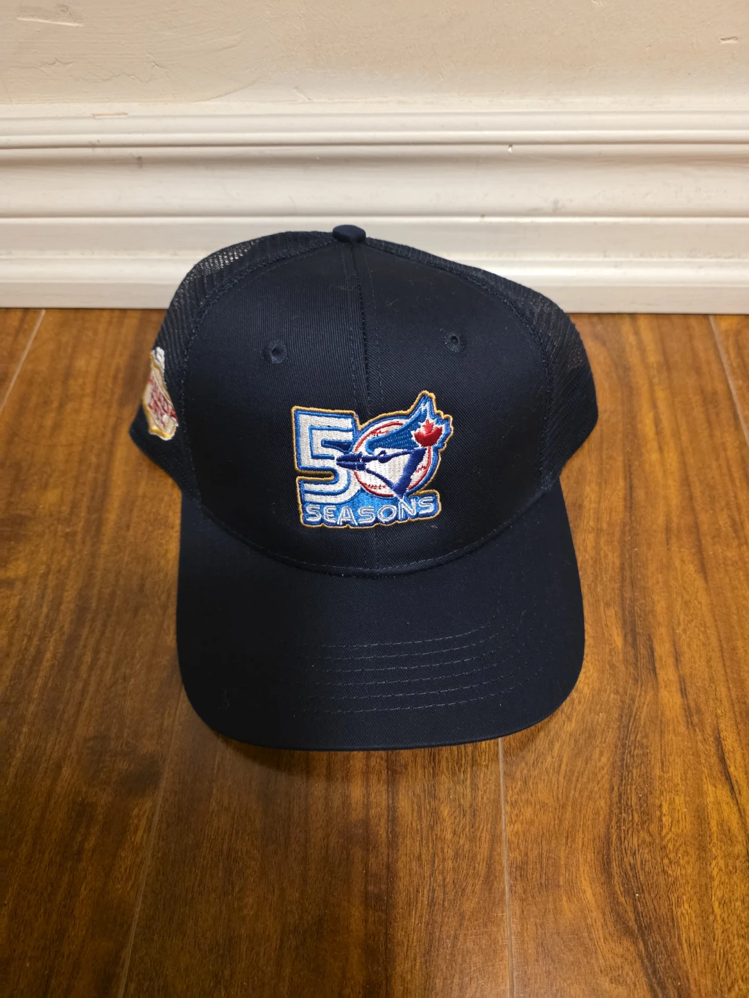 Toronto Blue Jays 50 Seasons Trucker Hat