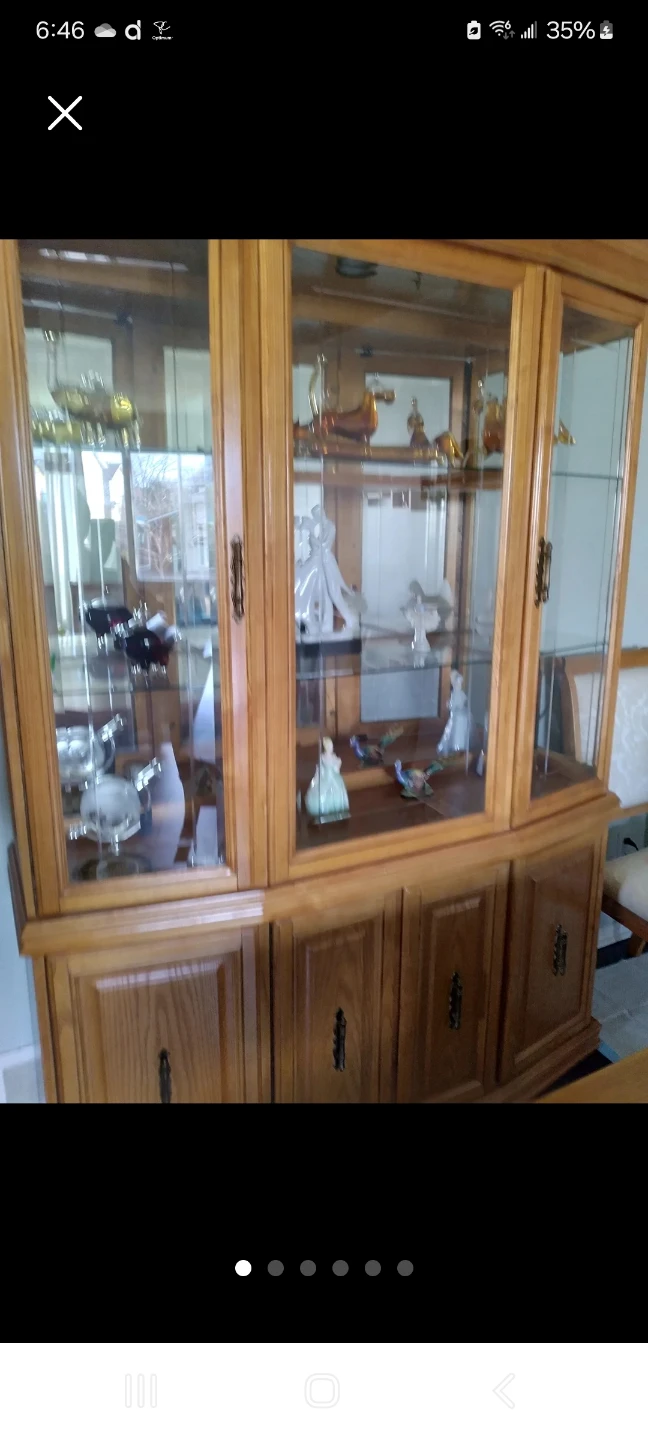 Oak Dining Set - photo 4