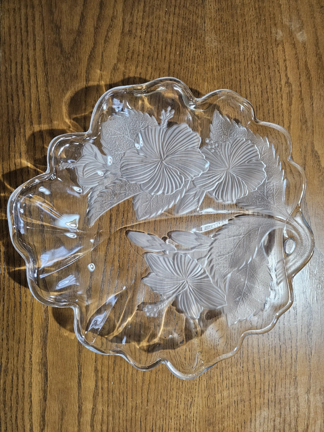 Glass serving platters - photo 2