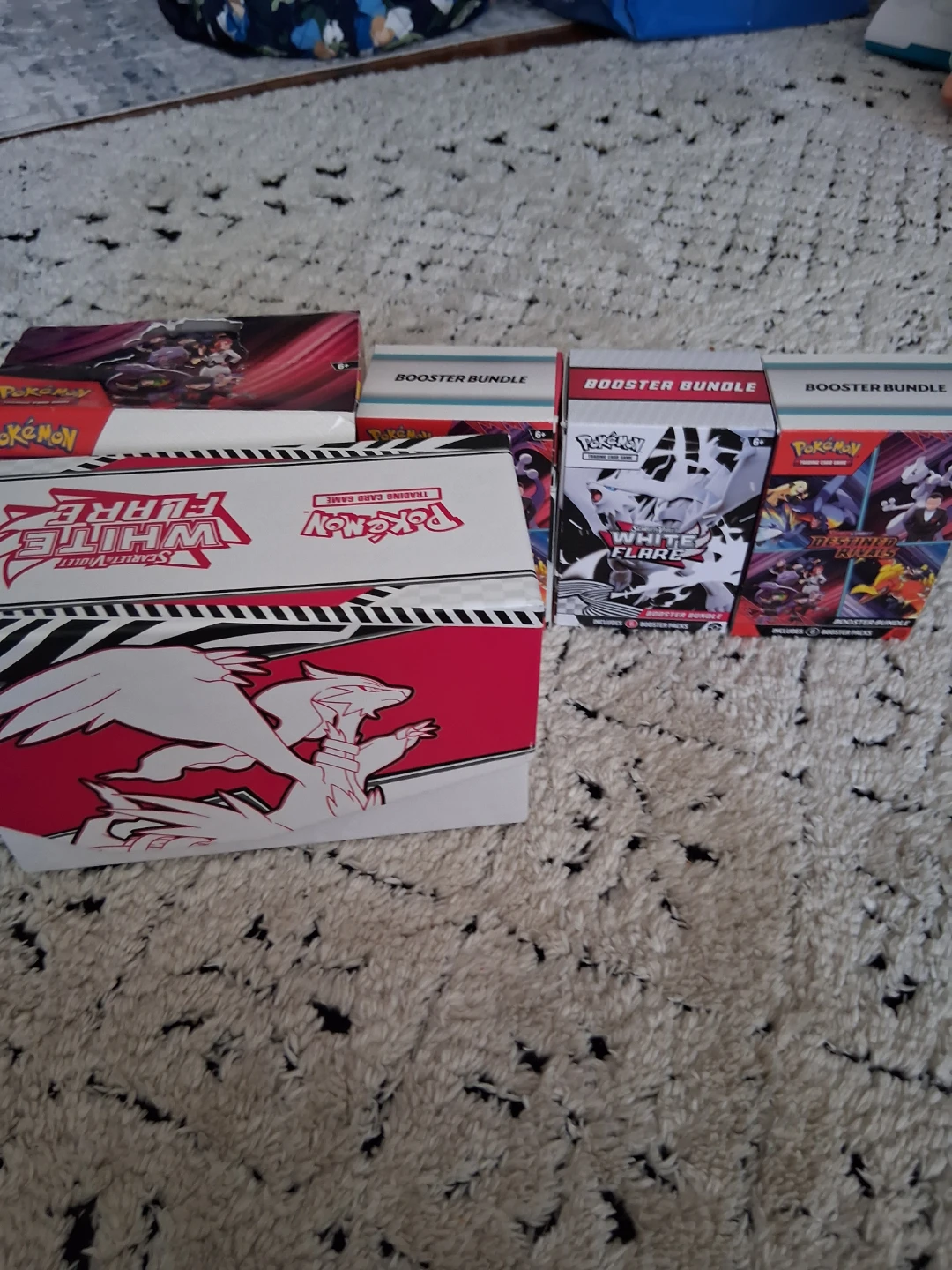 Pokémon 3 booster bundle white flare whole...