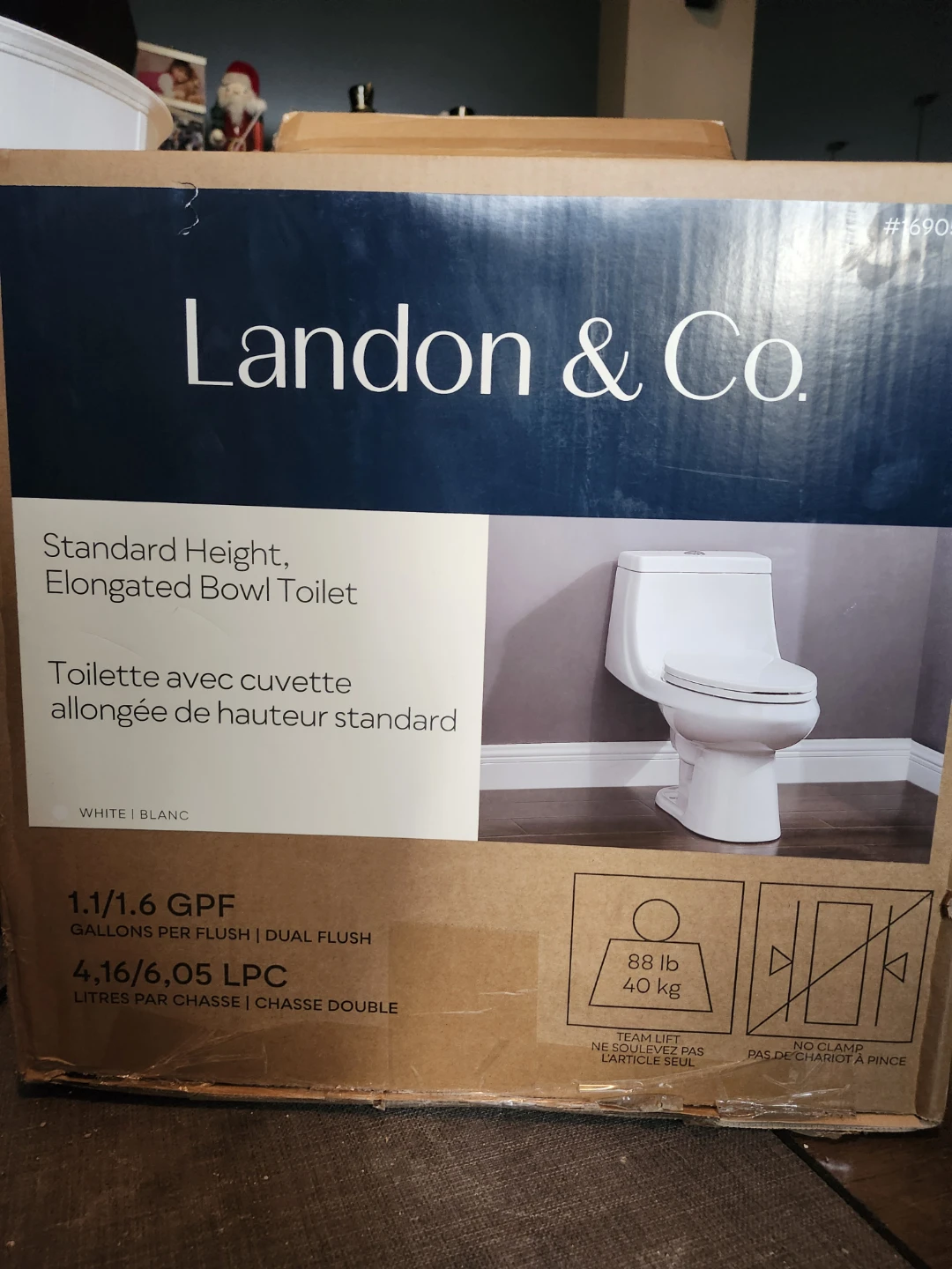 Landon & Co. Standard Height Elongated Bowl Toilet - photo 4