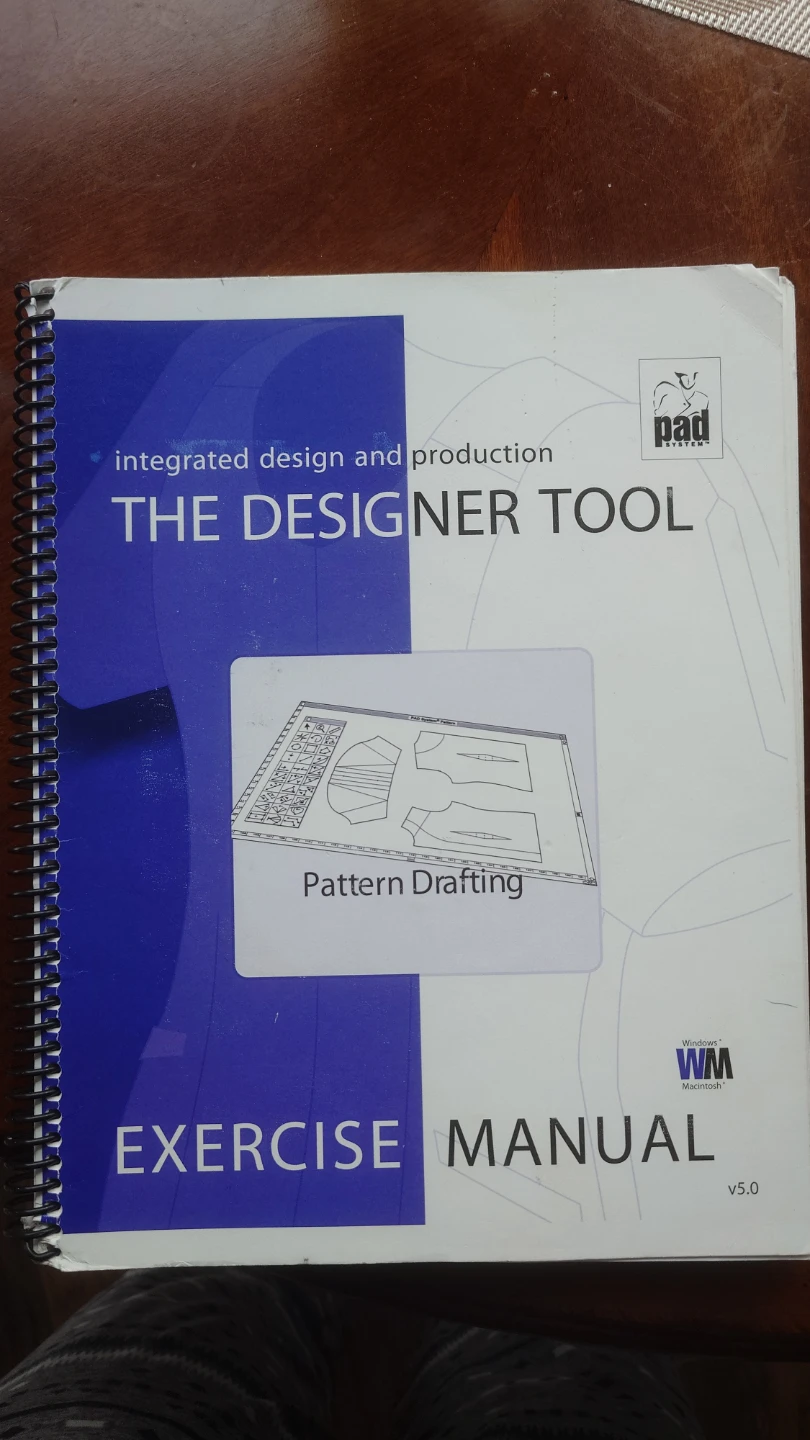 PAD System Pattern Drafting Exercise Manual (v5.0)