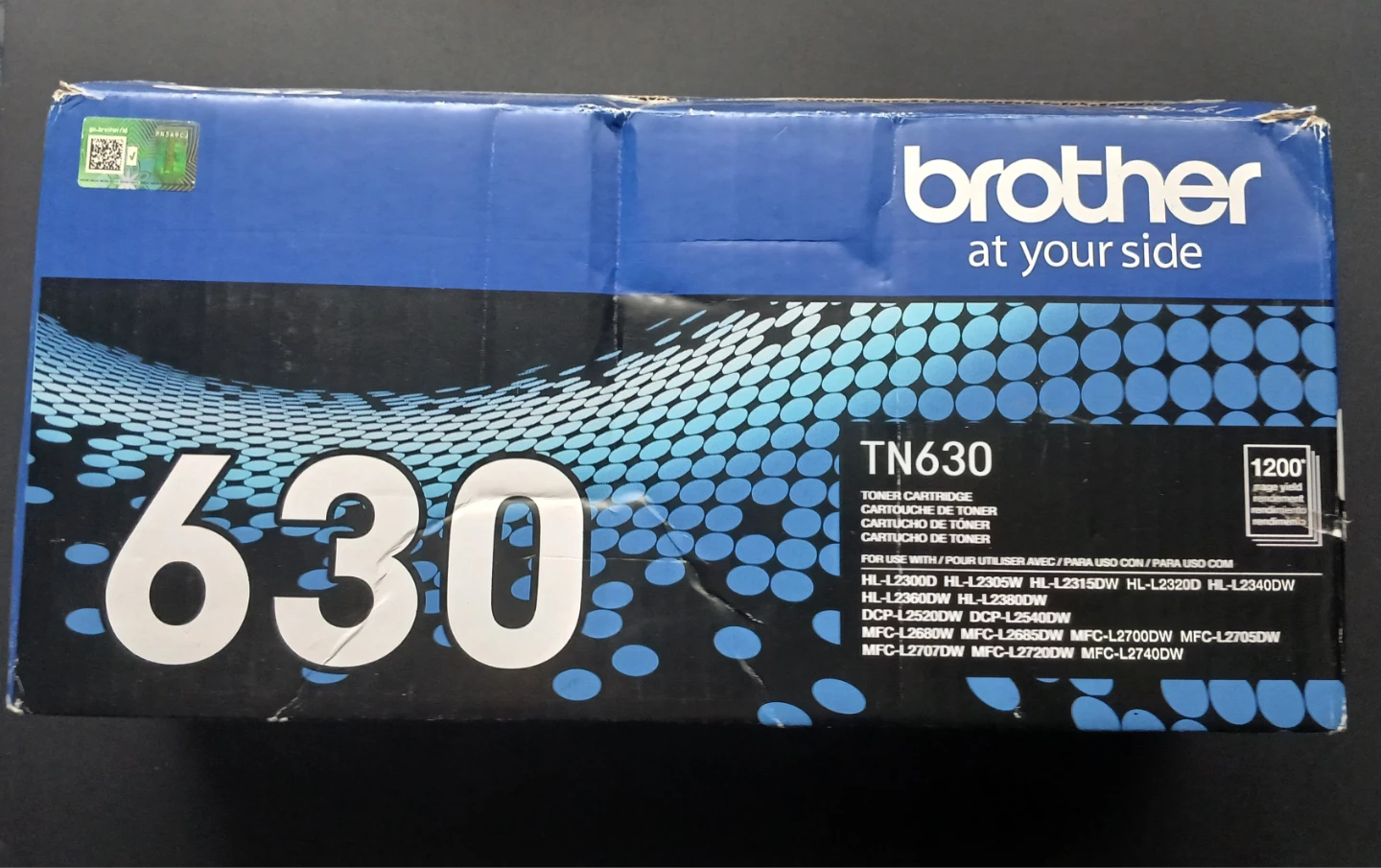 Brother TN630 Toner Cartridge