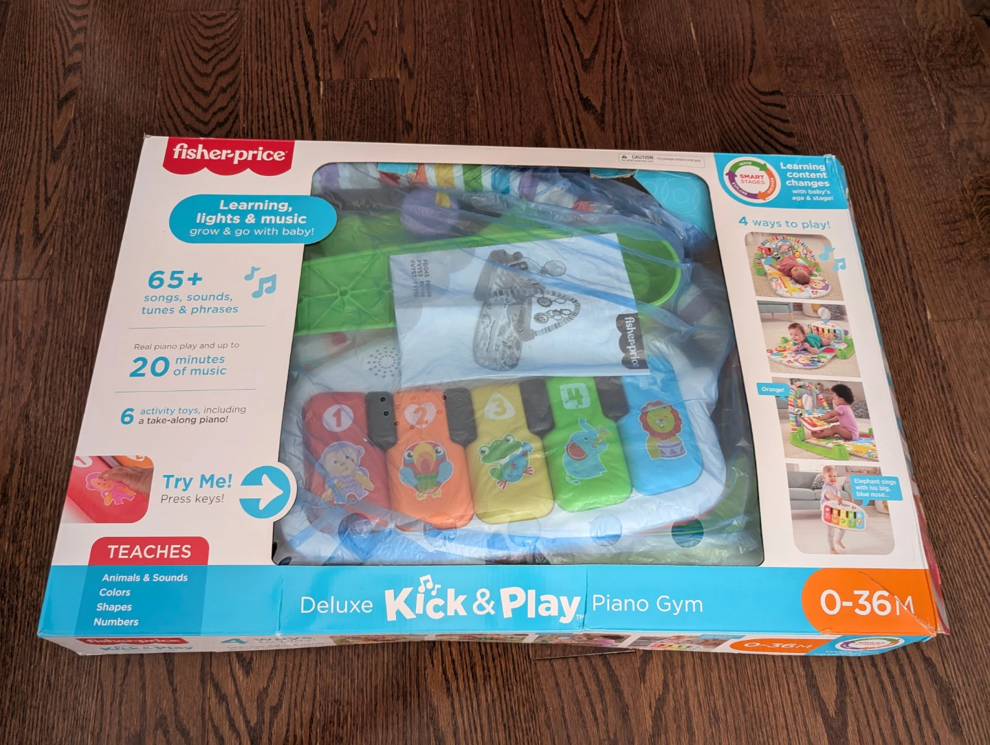 Fisher-Price Deluxe Kick & Play Piano Gym 0-36M - photo 3