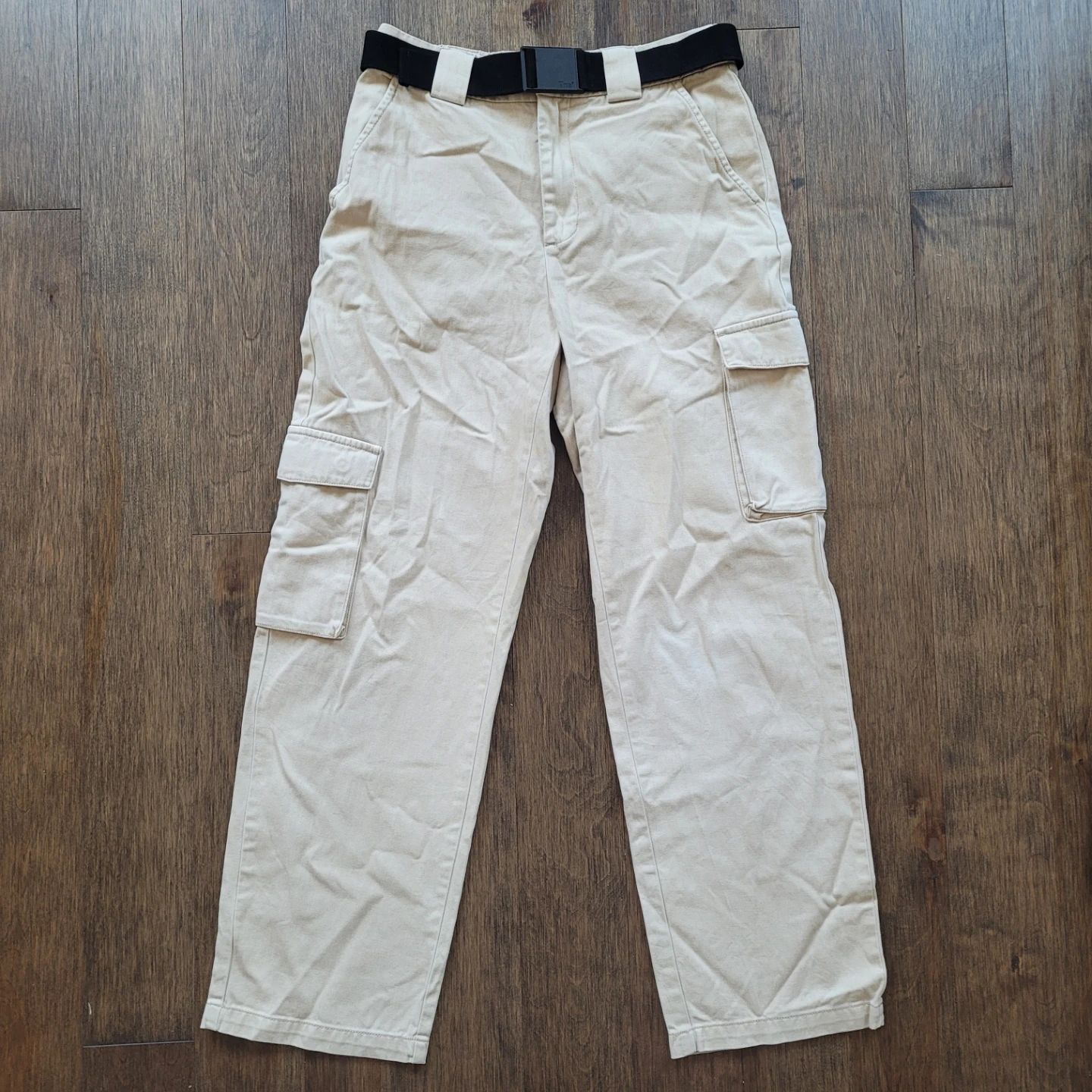 TNA Cargo Pants with Belt Beige