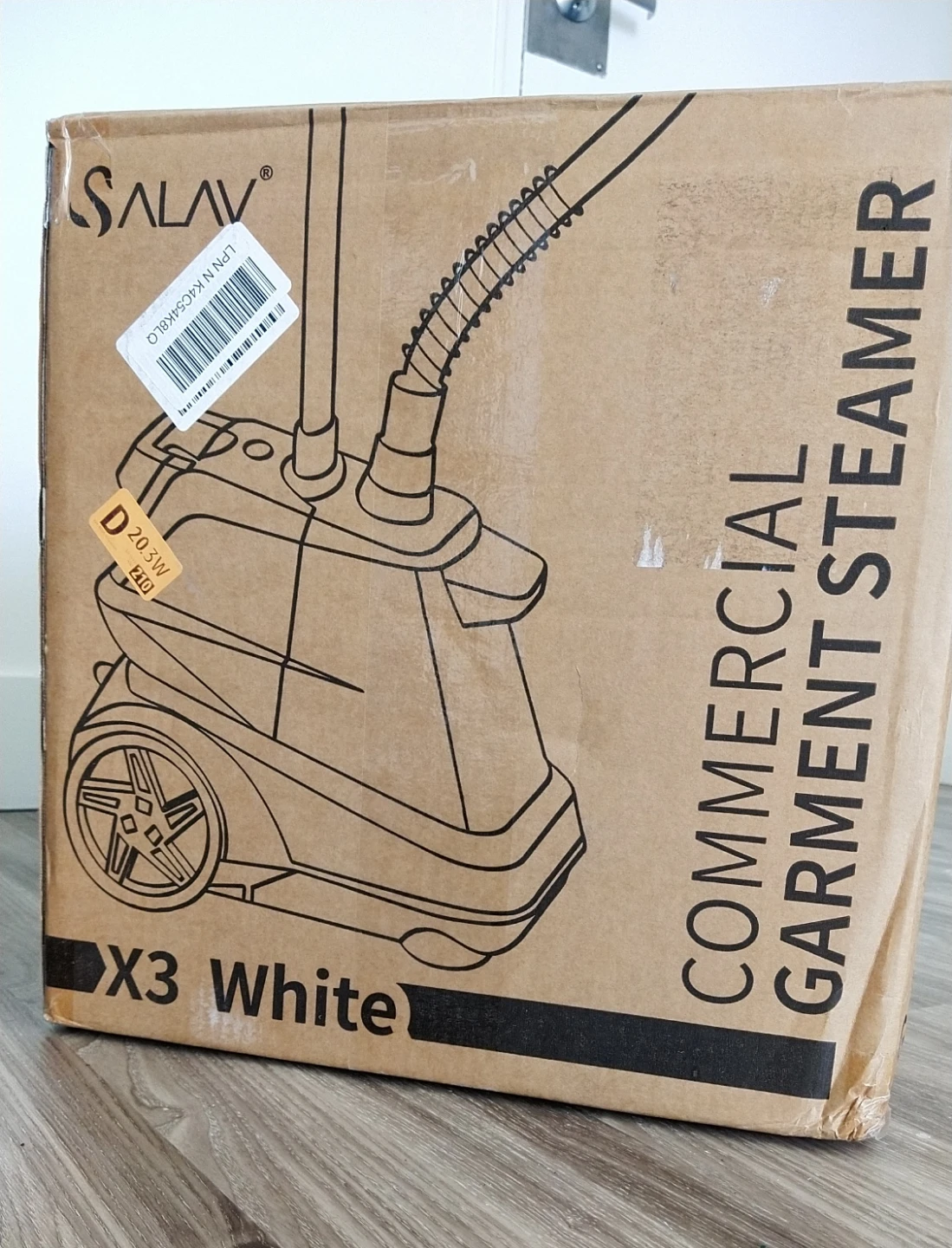 Salav X3 Commercial Garment Steamer - White - photo 2
