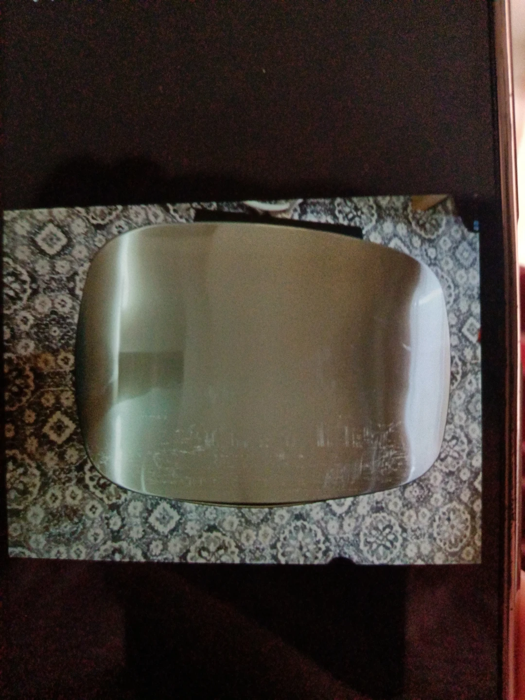 Metal trash can
