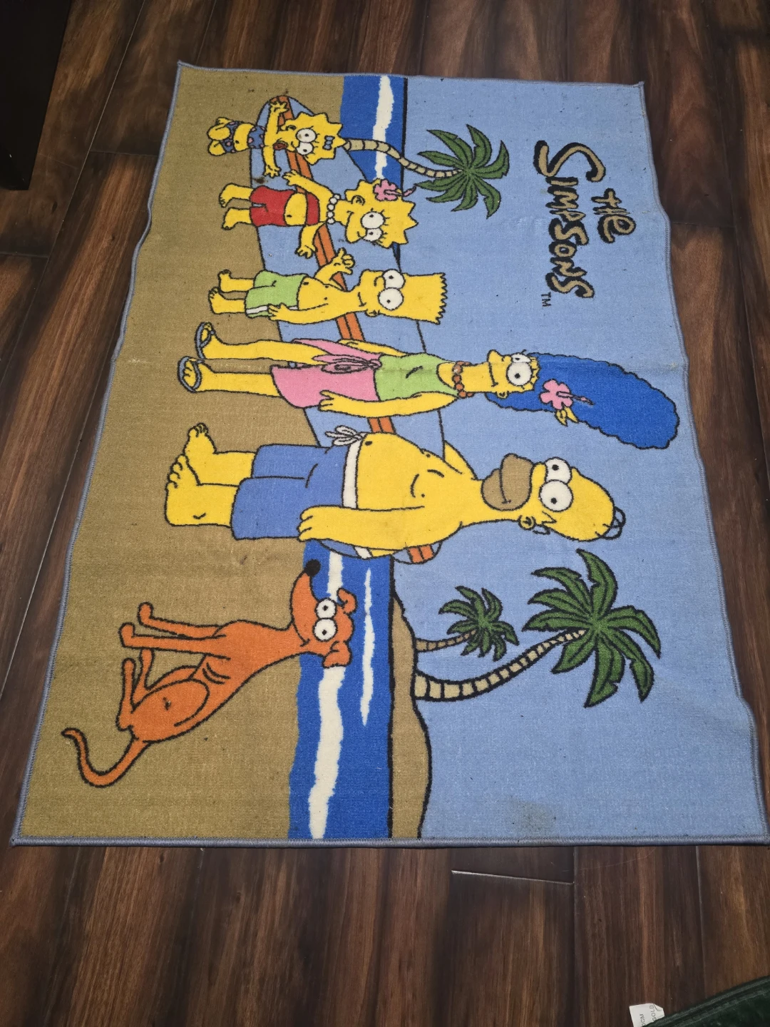 The Simpsons Beach Rug