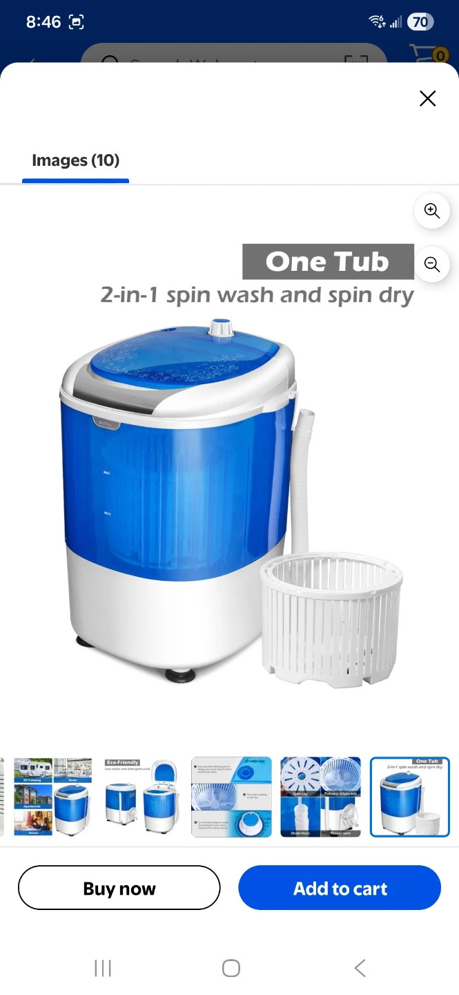 Portable Mini Washing Machine