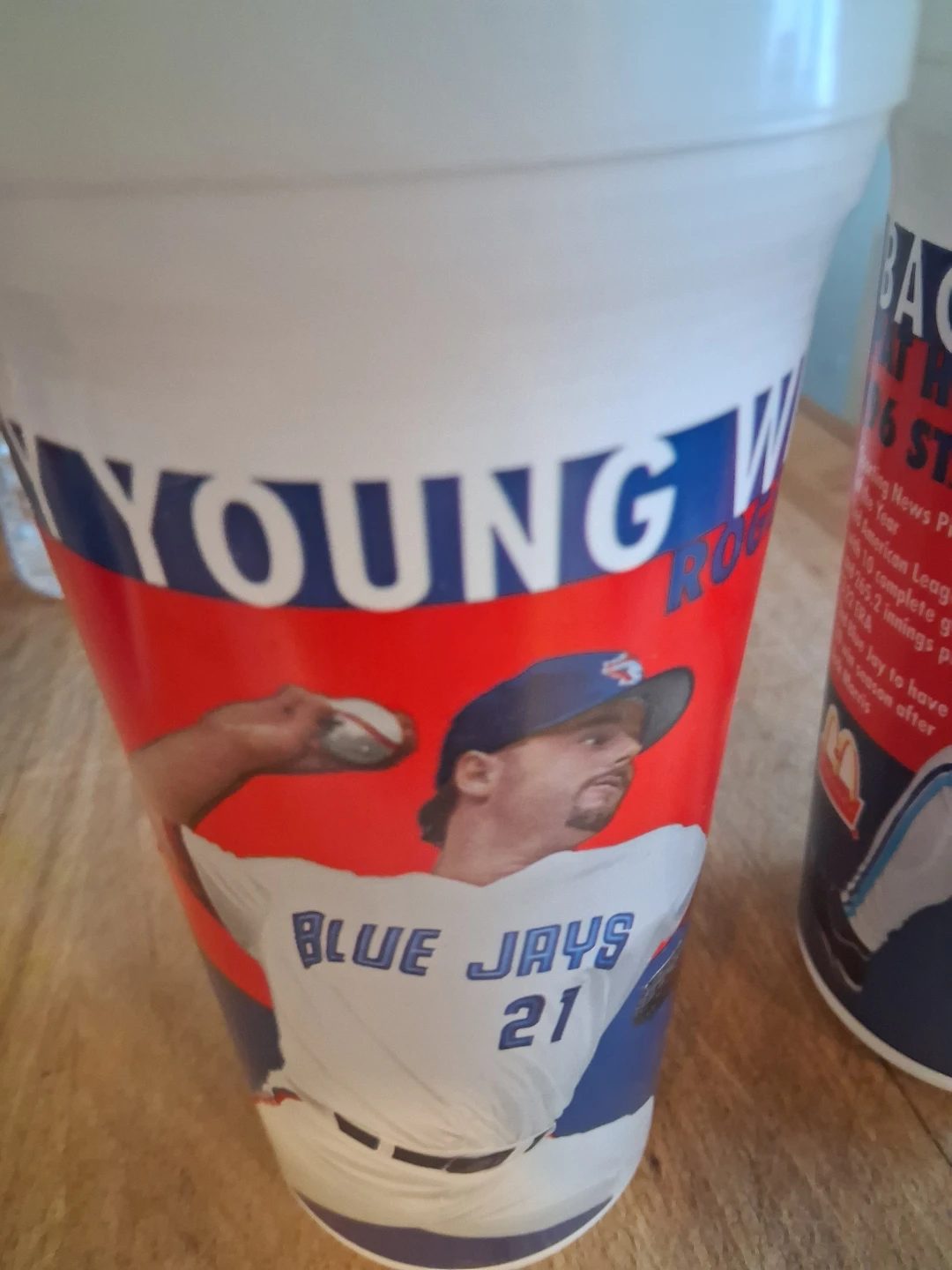 Toronto Blue Jays McDonald's Cups - Roger Clemens & Pat Hentgen - photo 2