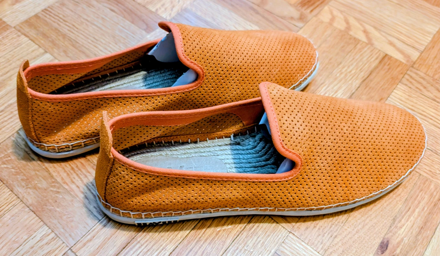 Seavees Orange Suede Espadrille Loafers - photo 3