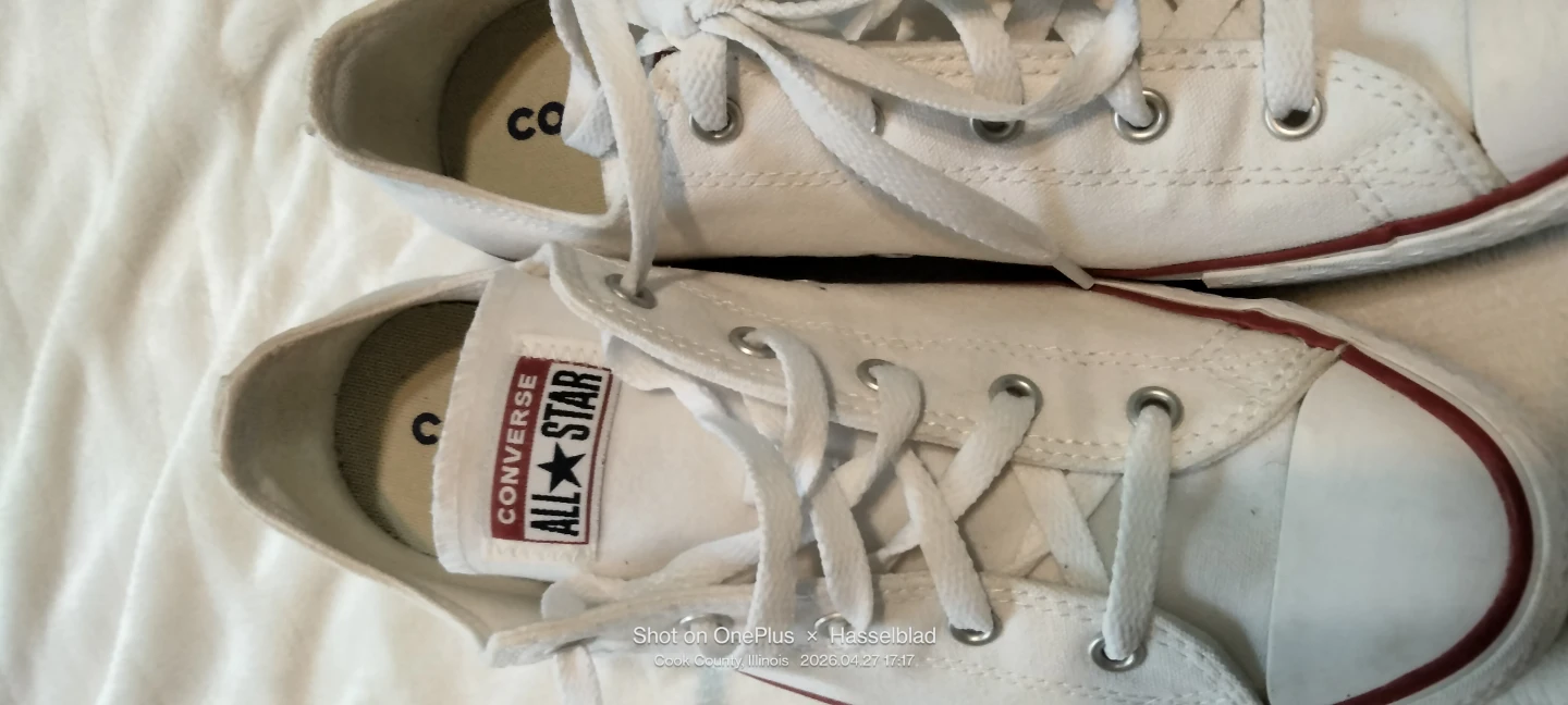 Converse All Star Chuck Taylor Low Top Sneakers - White - photo 2
