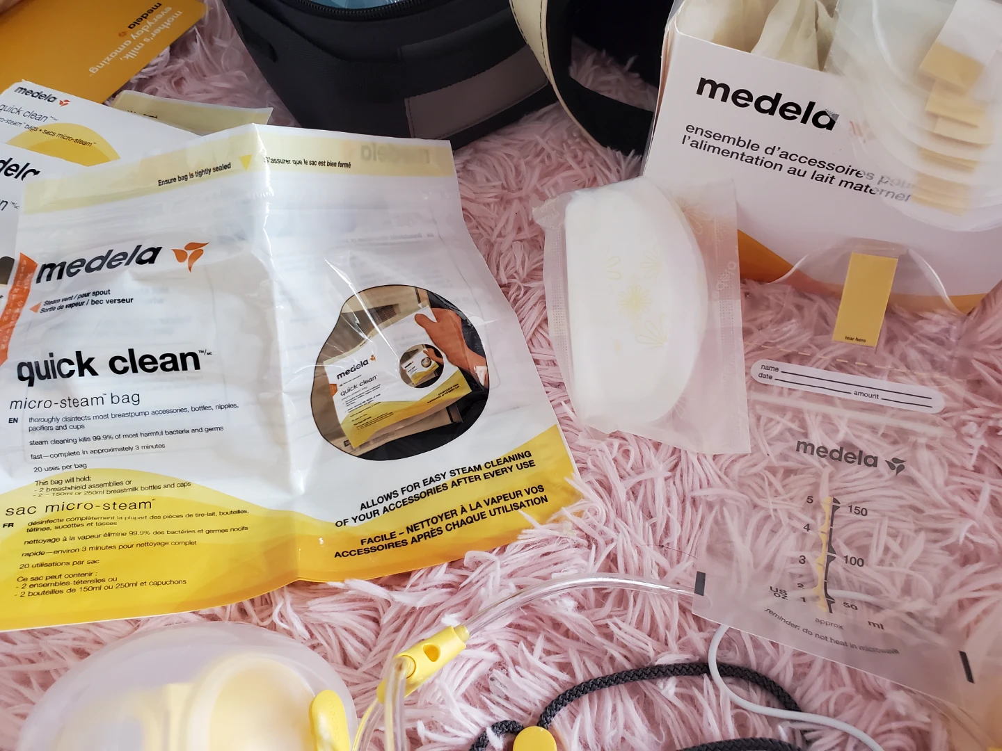 Medela Freestyle Double Electric Breast Pump Bag Set - photo 4