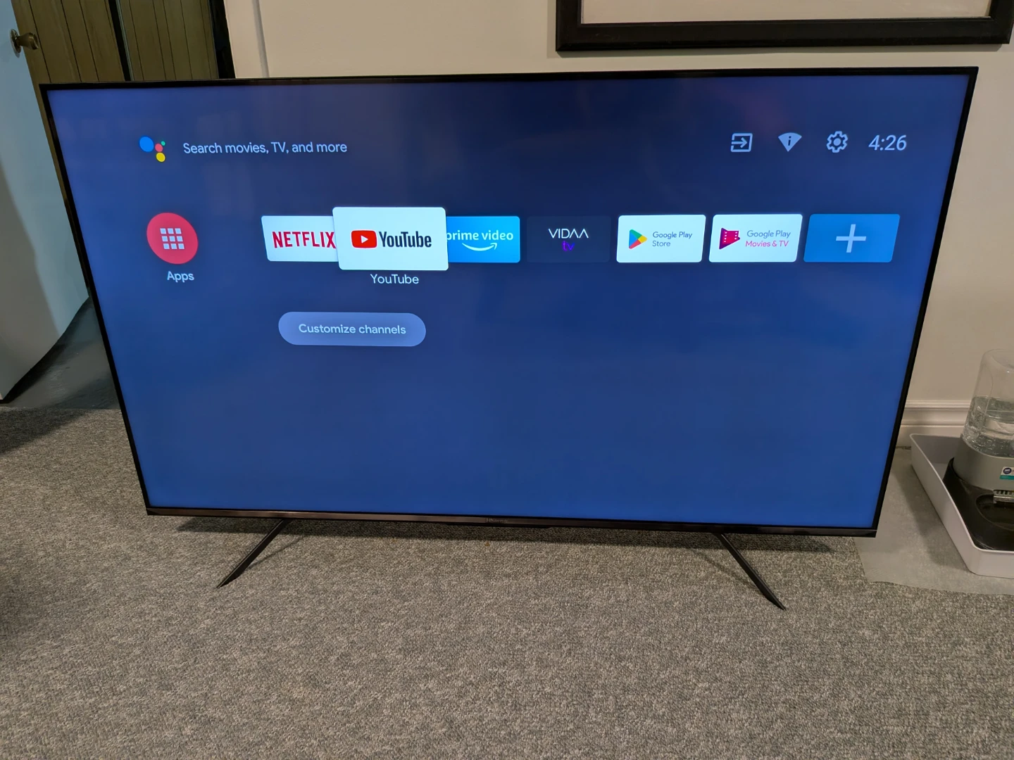 Hisense 55" 4K QLED Smart TV 55U78G