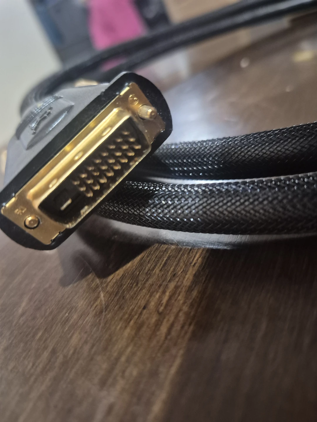 Black DVI-D Dual Link Cable