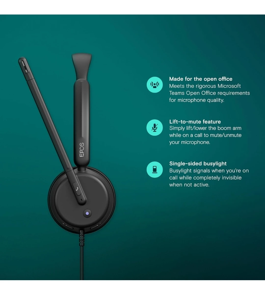 EPOS IMPACT 430T Wired Headset - photo 3