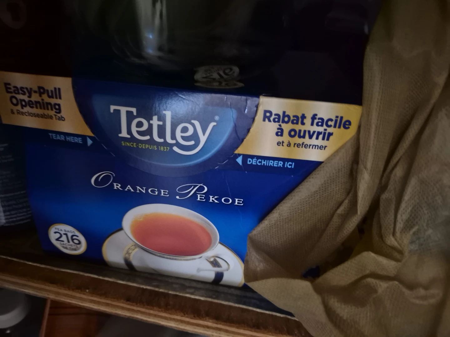 Tetley Orange Pekoe Tea Bags - 216 Count