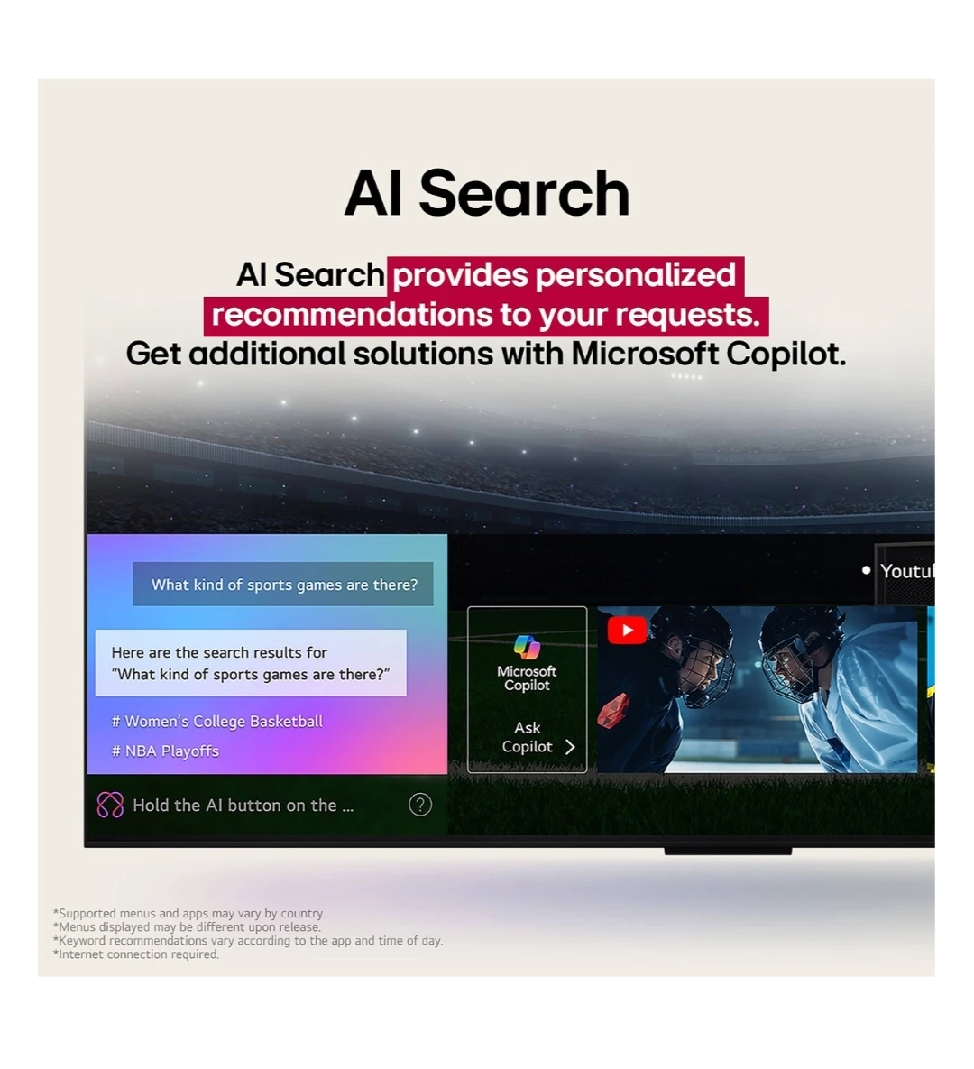 LG 75" QNED AI Smart TV - photo 3