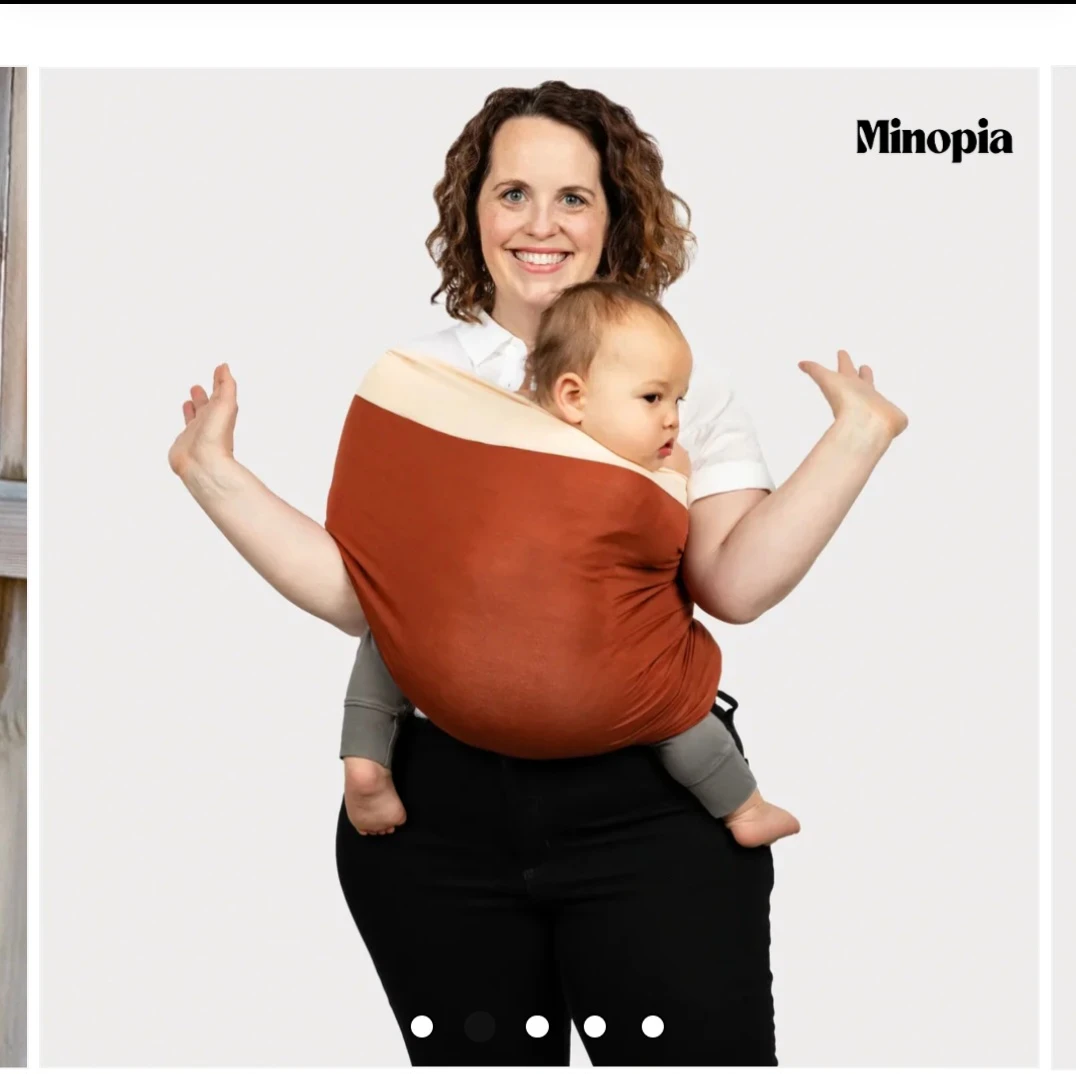 Minopia Two-Tone Cocoon Baby Carrier