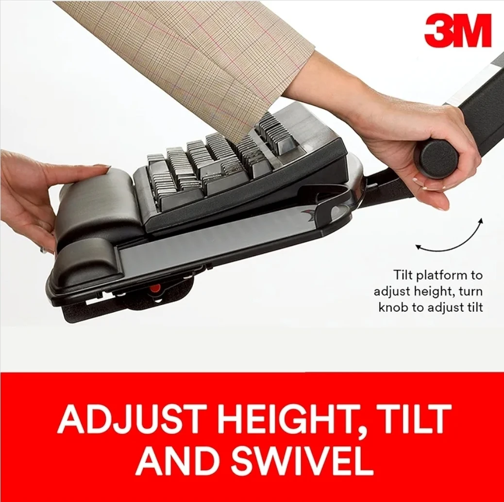 3M AKT90LE Easy Adjust Keyboard Tray Ergonomic - photo 5