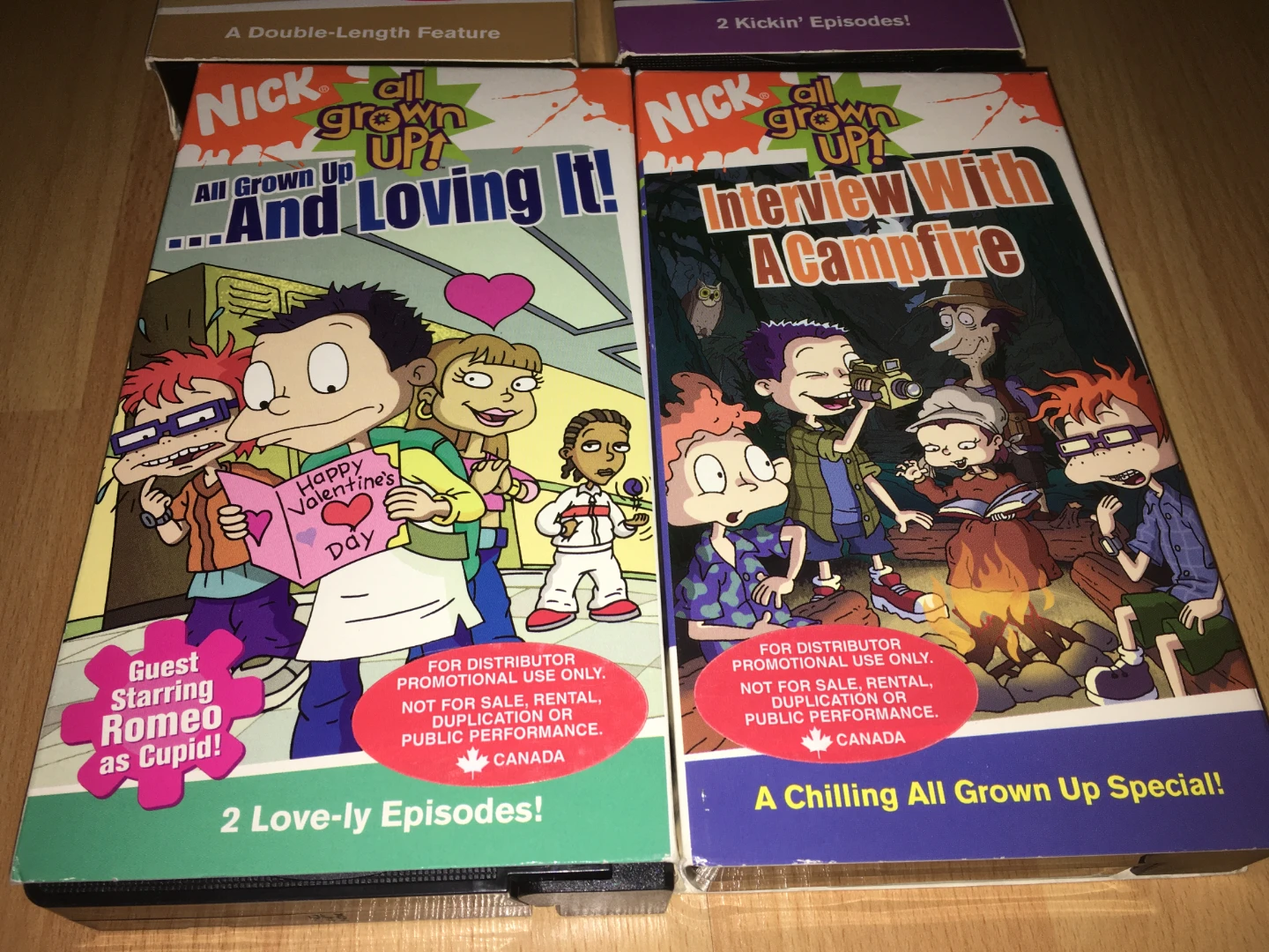 ($20 each) Promotional Screeners VHS Rugrats: All Grown Up Tapes - photo 3