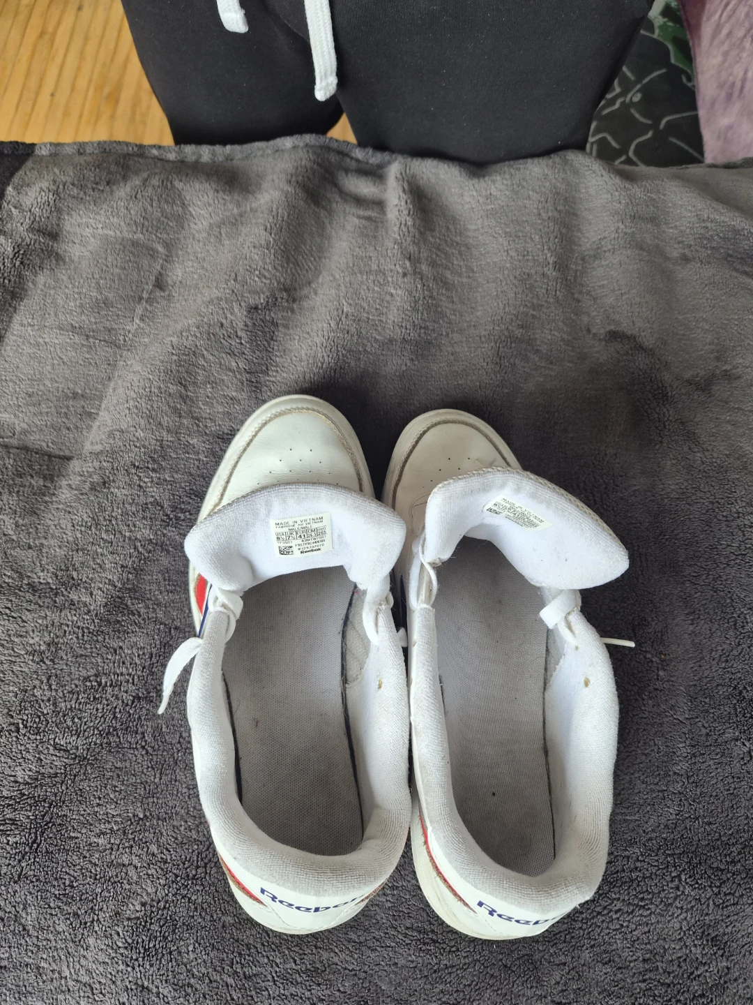 Reebok White & Red Sneakers - photo 4