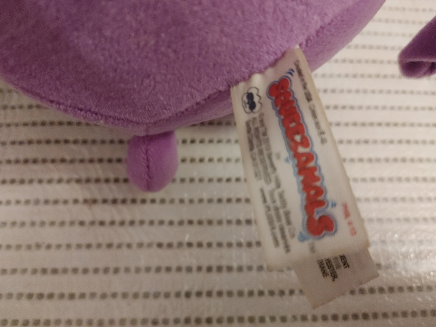 Squishmallows Plush Toy Purple Elephant - photo 3