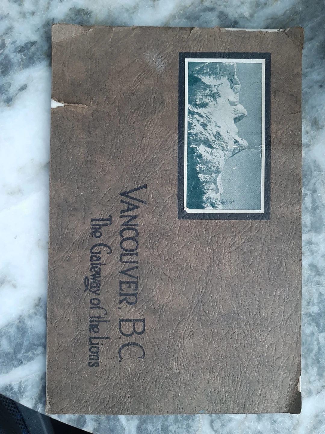 Vancouver B.C. The Gateway of the Lions Photo Book