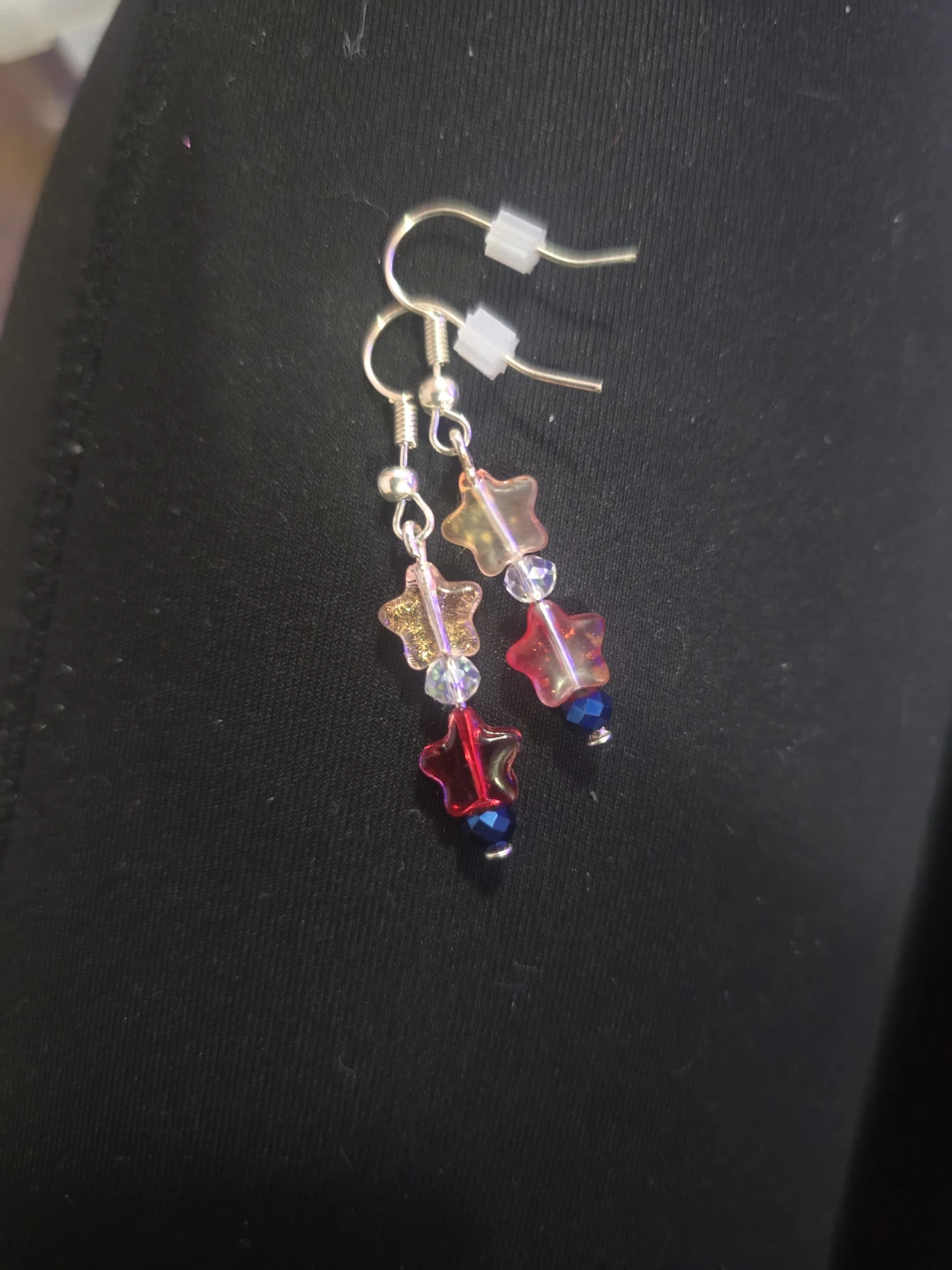 Star Bead Earrings
