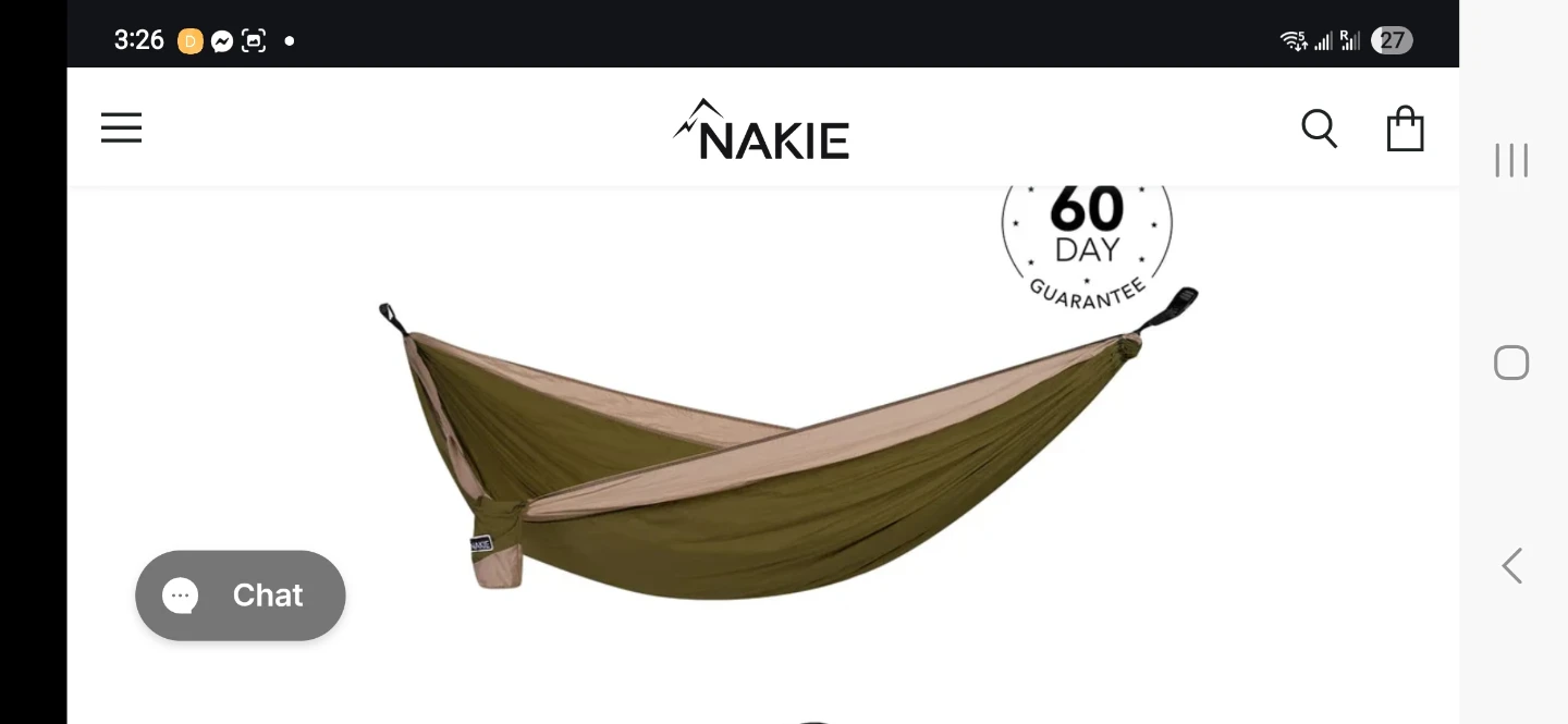 Nakie Hammock Olive Green - photo 4