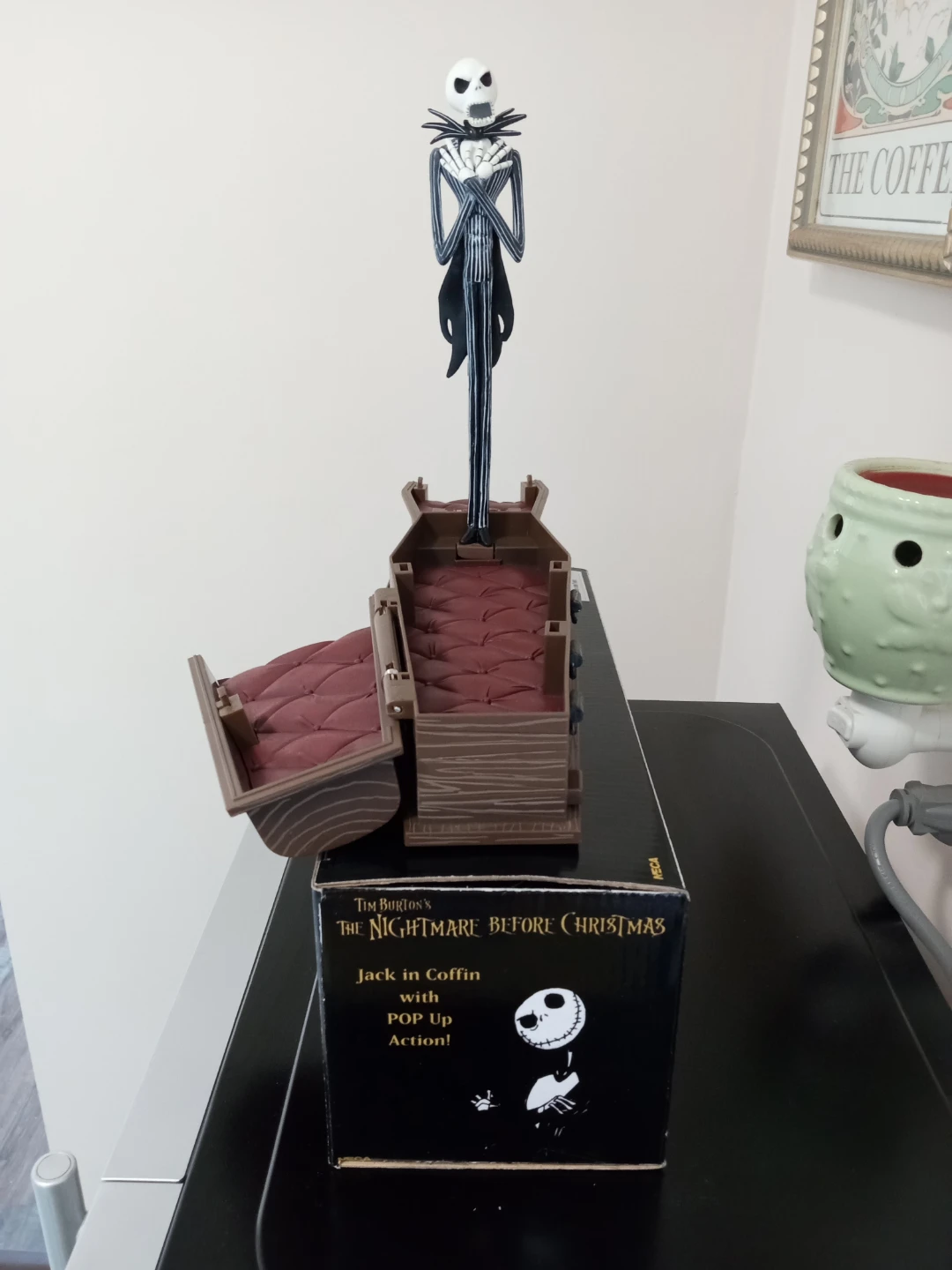 Tim Burton's The Nightmare Before Christmas Jack in Coffin Toy - photo 3