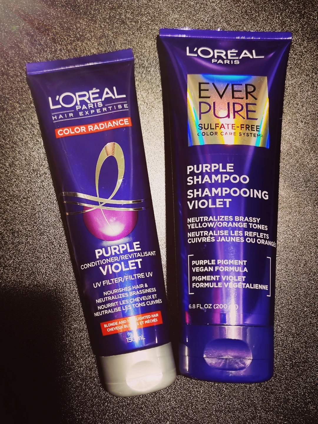 Purple Shampoo & Conditioner