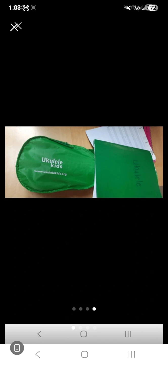Green Ukulele with Case - photo 3