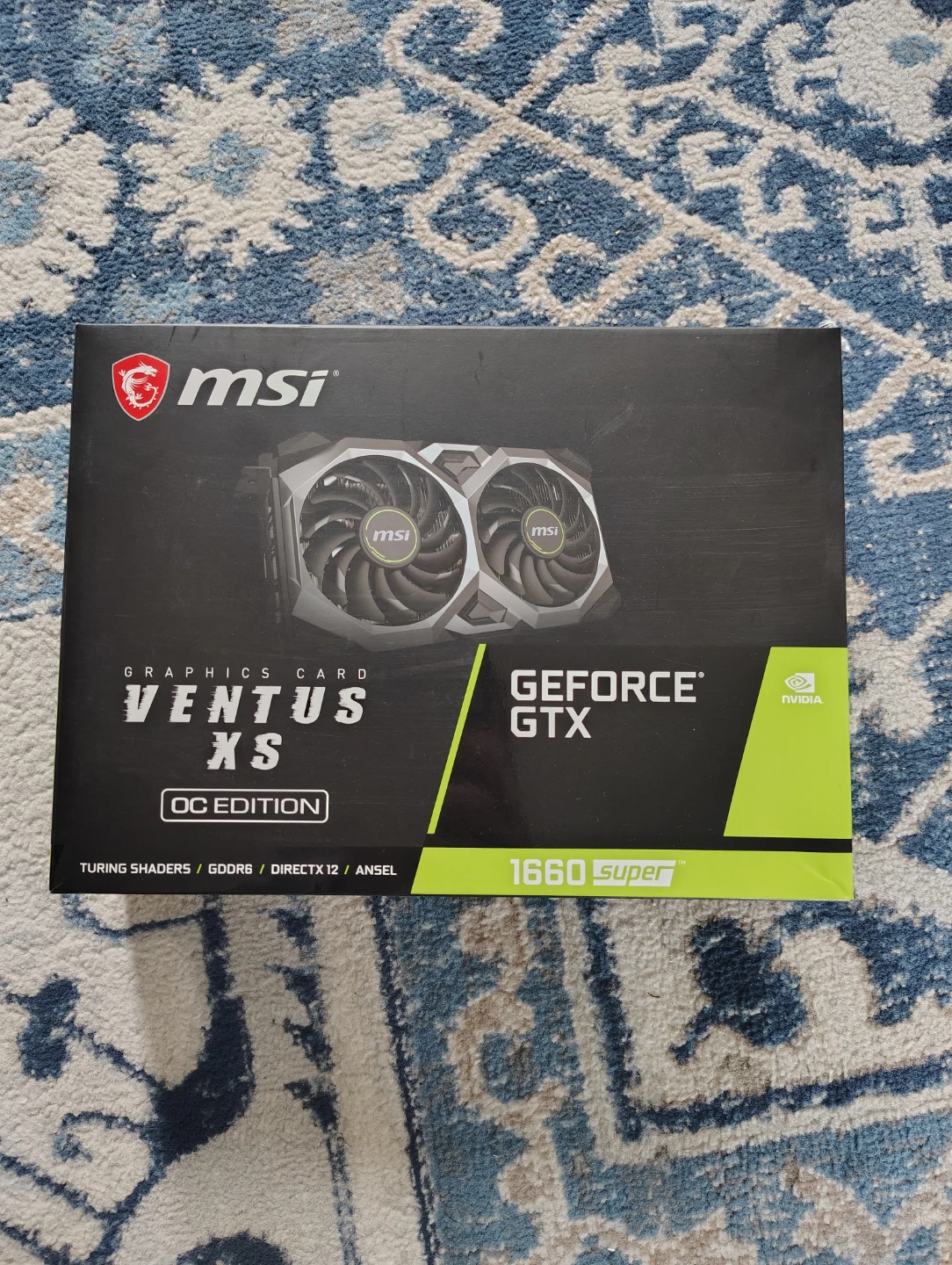MSI GeForce GTX 1660 SUPER VENTUS XS OC Graphics Card