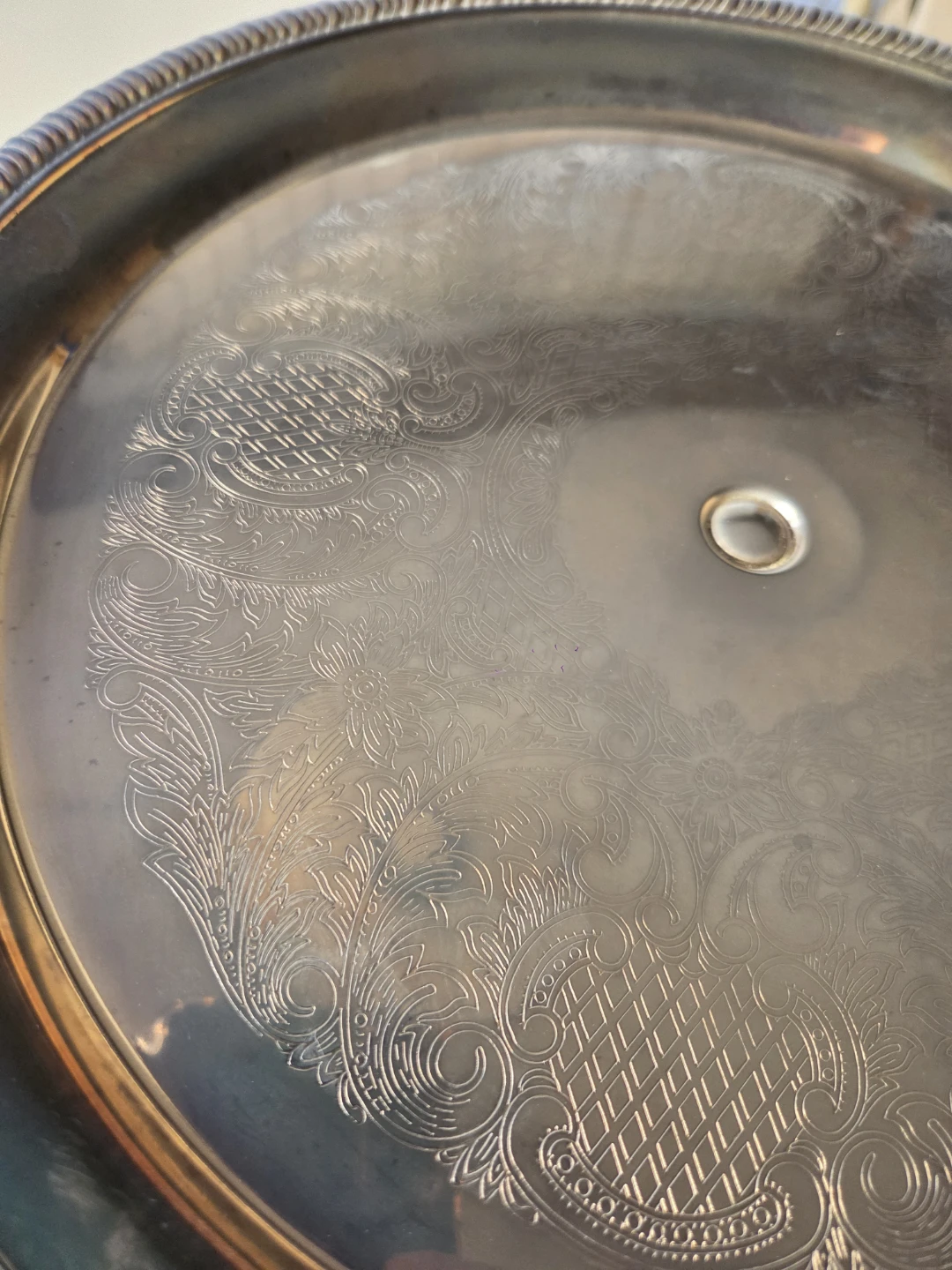 Elegance Silver Plated Cake Stand - photo 3
