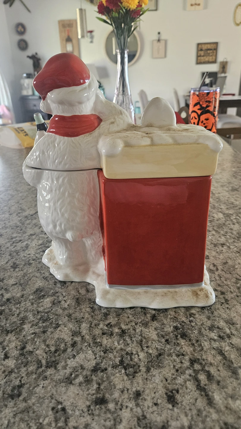 Coca-Cola Polar Bear Cookie Jar - photo 3
