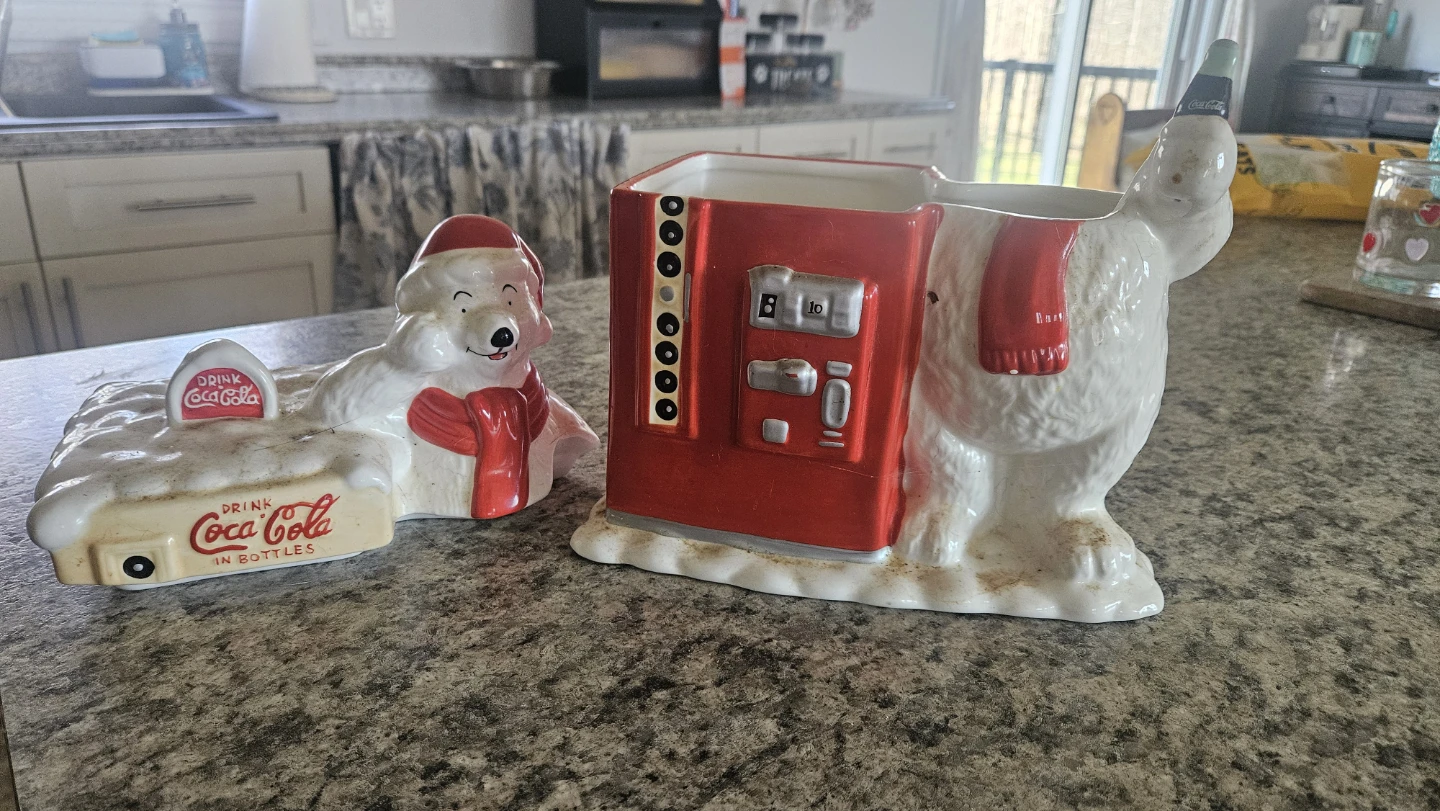 Coca-Cola Polar Bear Cookie Jar - photo 4